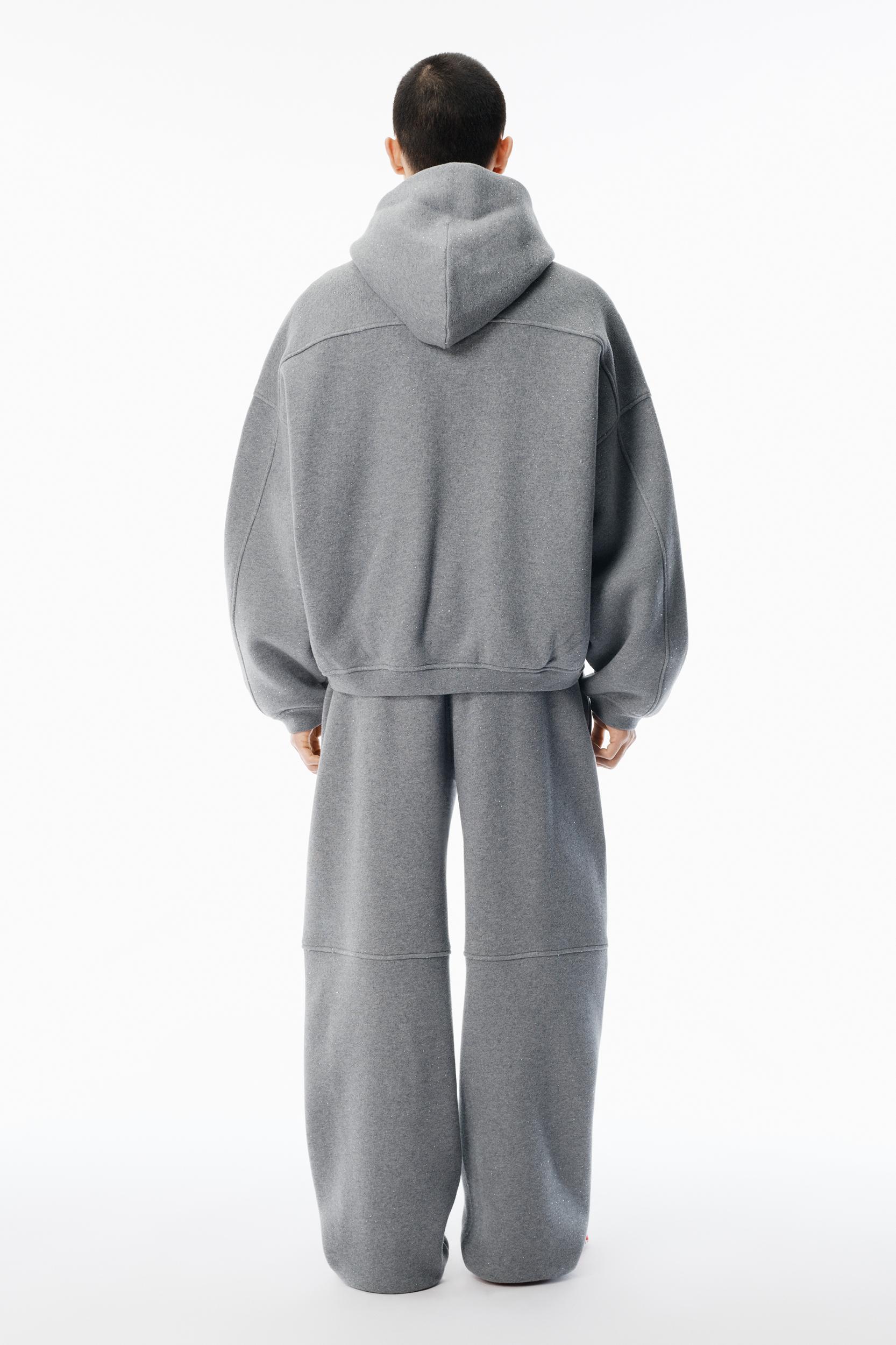 Grey Hotfix Terry Sweatpants Product Image