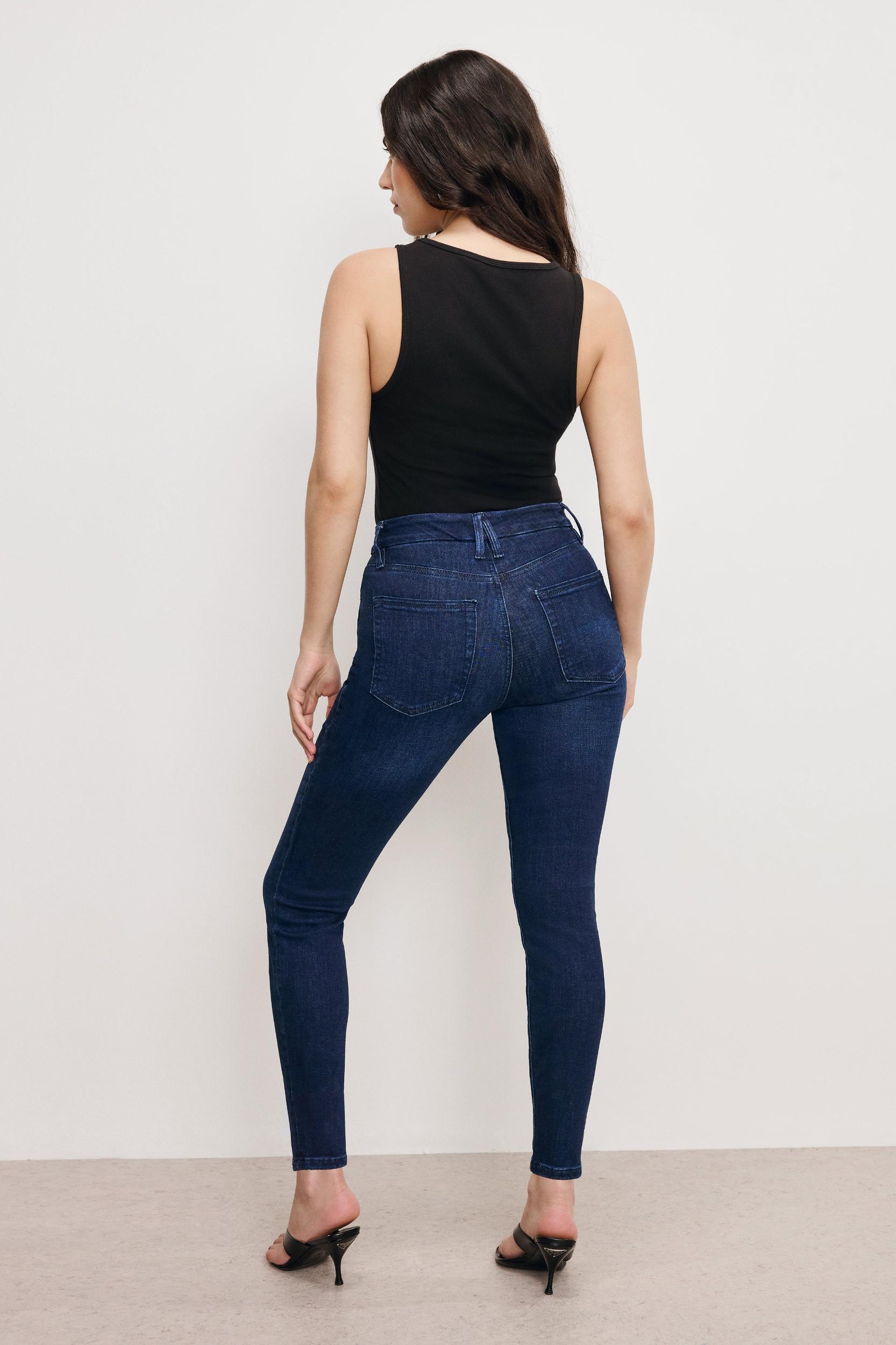 GOOD PETITE SKINNY JEANS | BLUE224 Product Image