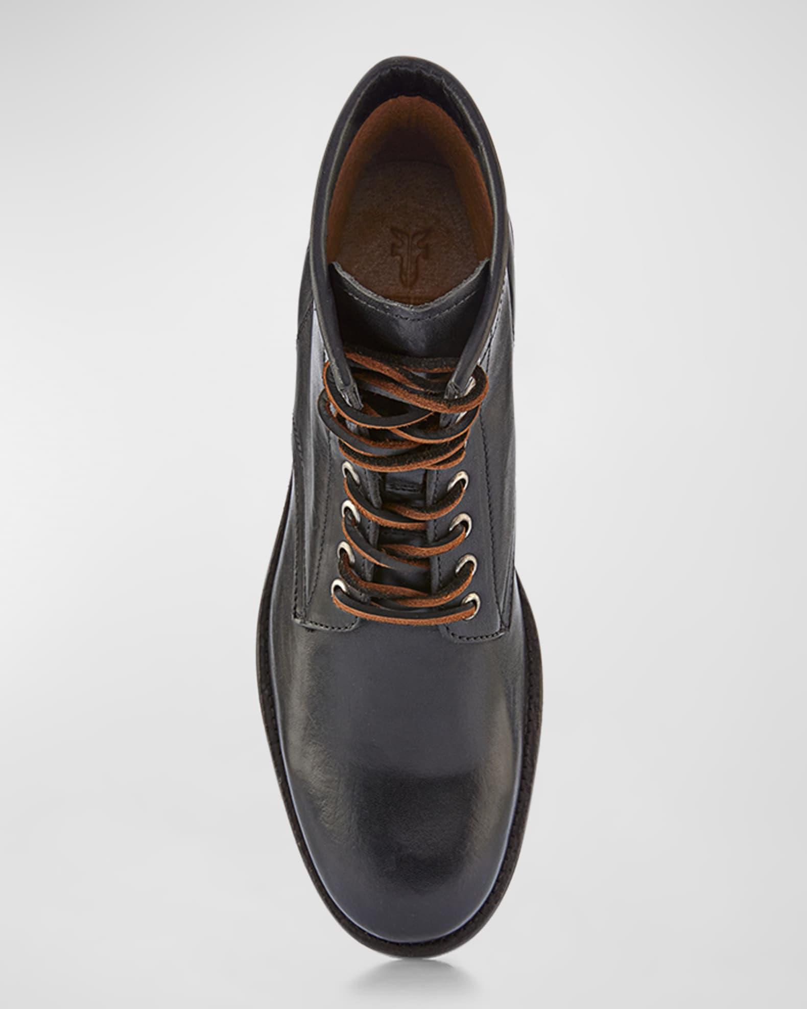 Men's Tyler Leather Lace-Up Boots Product Image