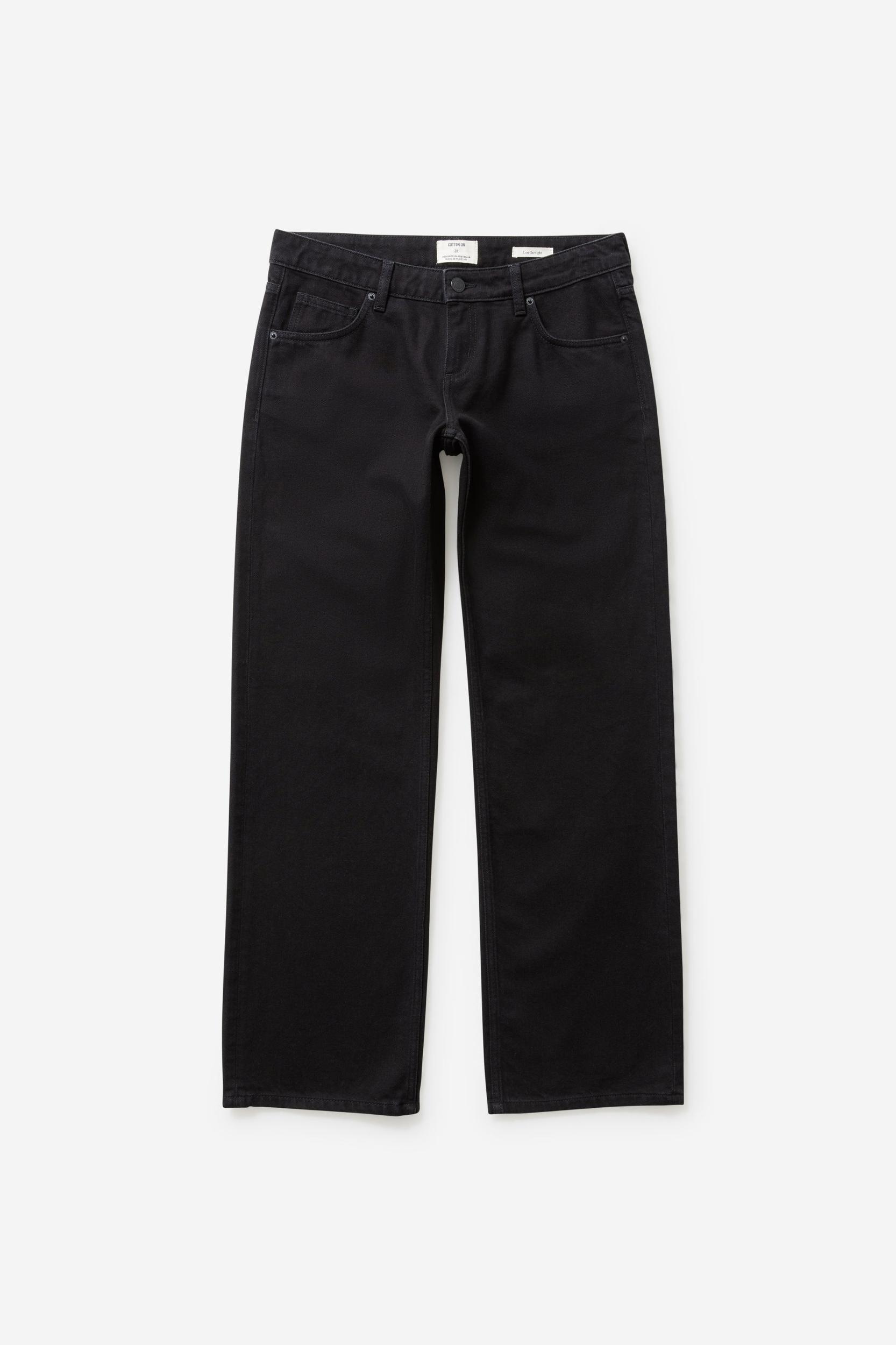 Low Rise Straight Jean Product Image