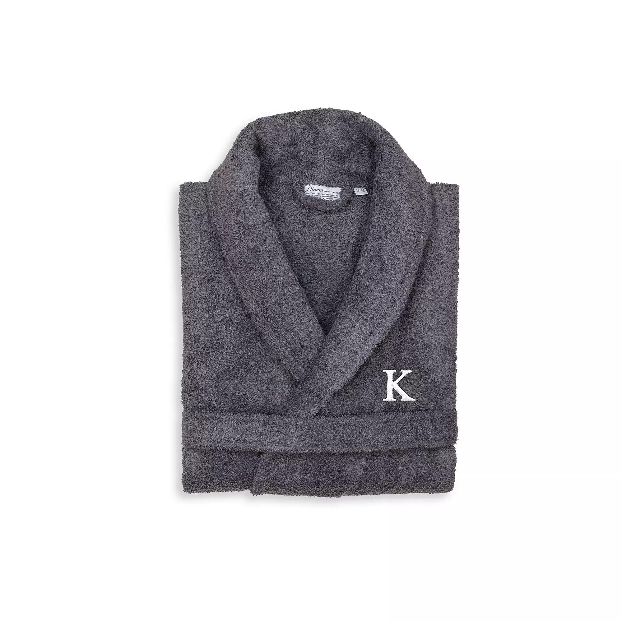 Linum Home Textiles Turkish Cotton Personalized Unisex Terry Cloth Bathrobe, Adult Unisex,  Product Image