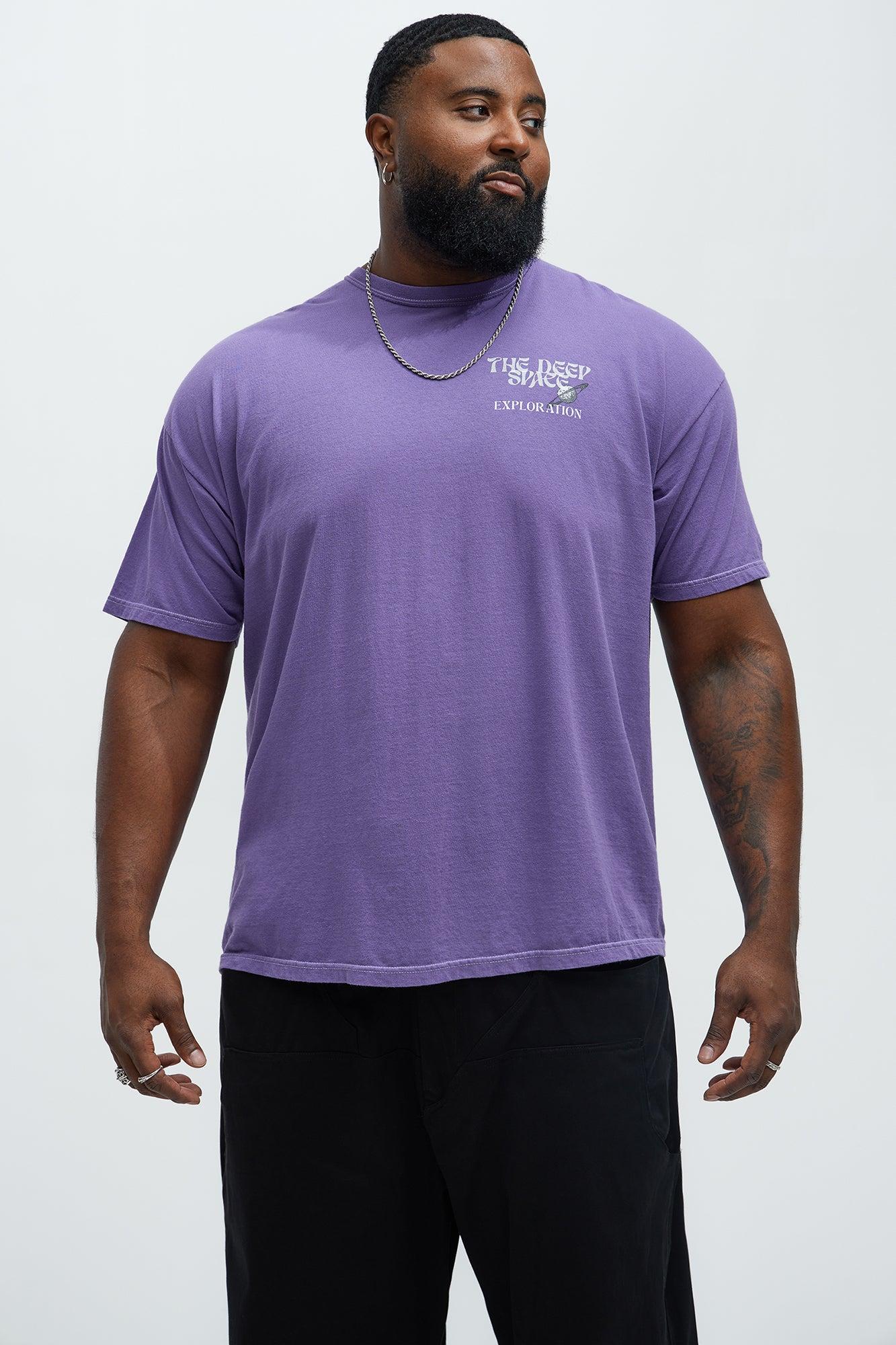 The Deep Space Exploration Short Sleeve Tee - Purple Product Image