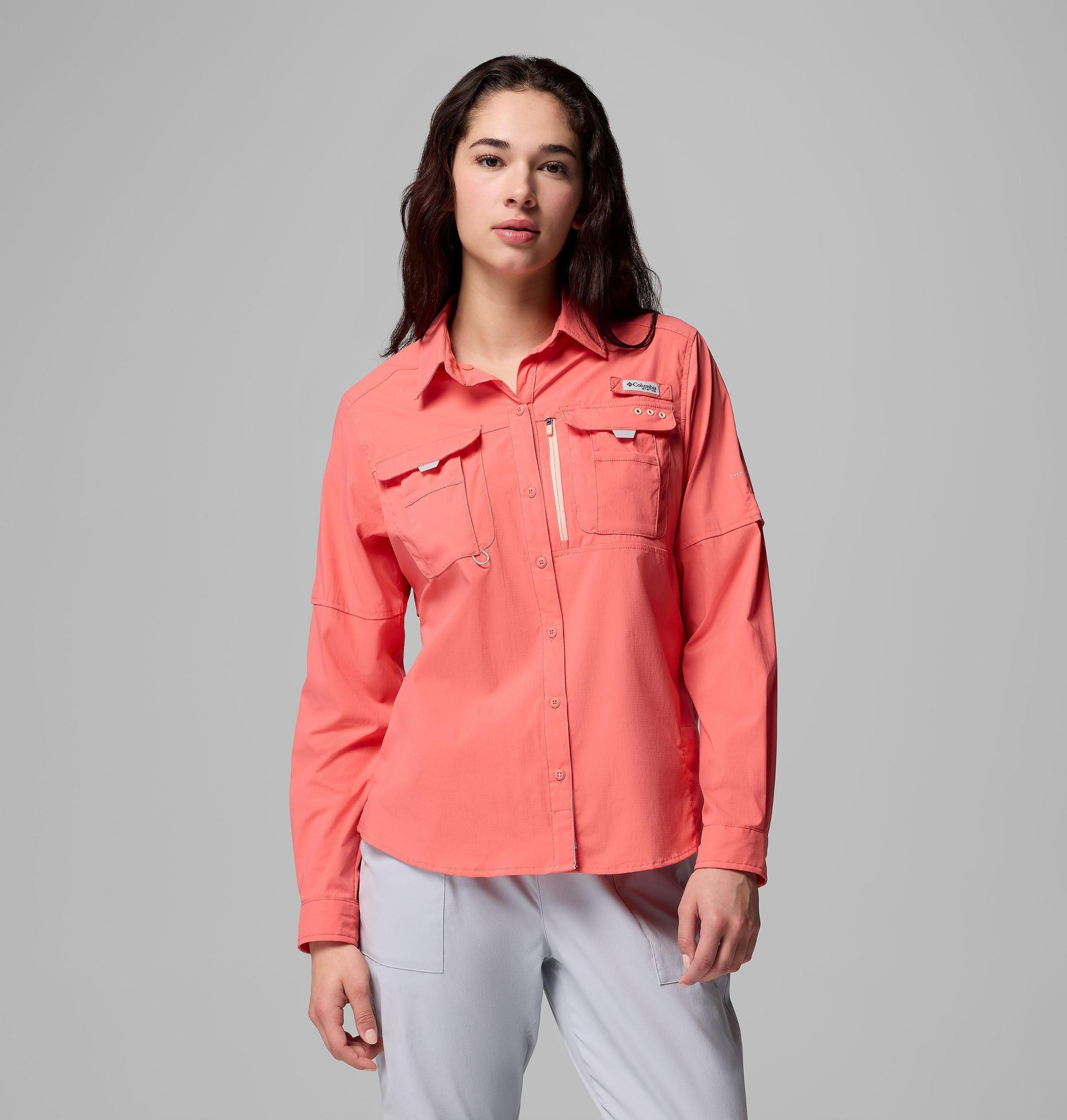 Columbia Womens PFG Bahama Elite Long Sleeve Shirt- Product Image