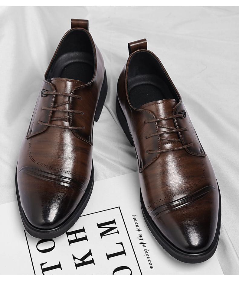 Lace-Up Derby Shoes Product Image