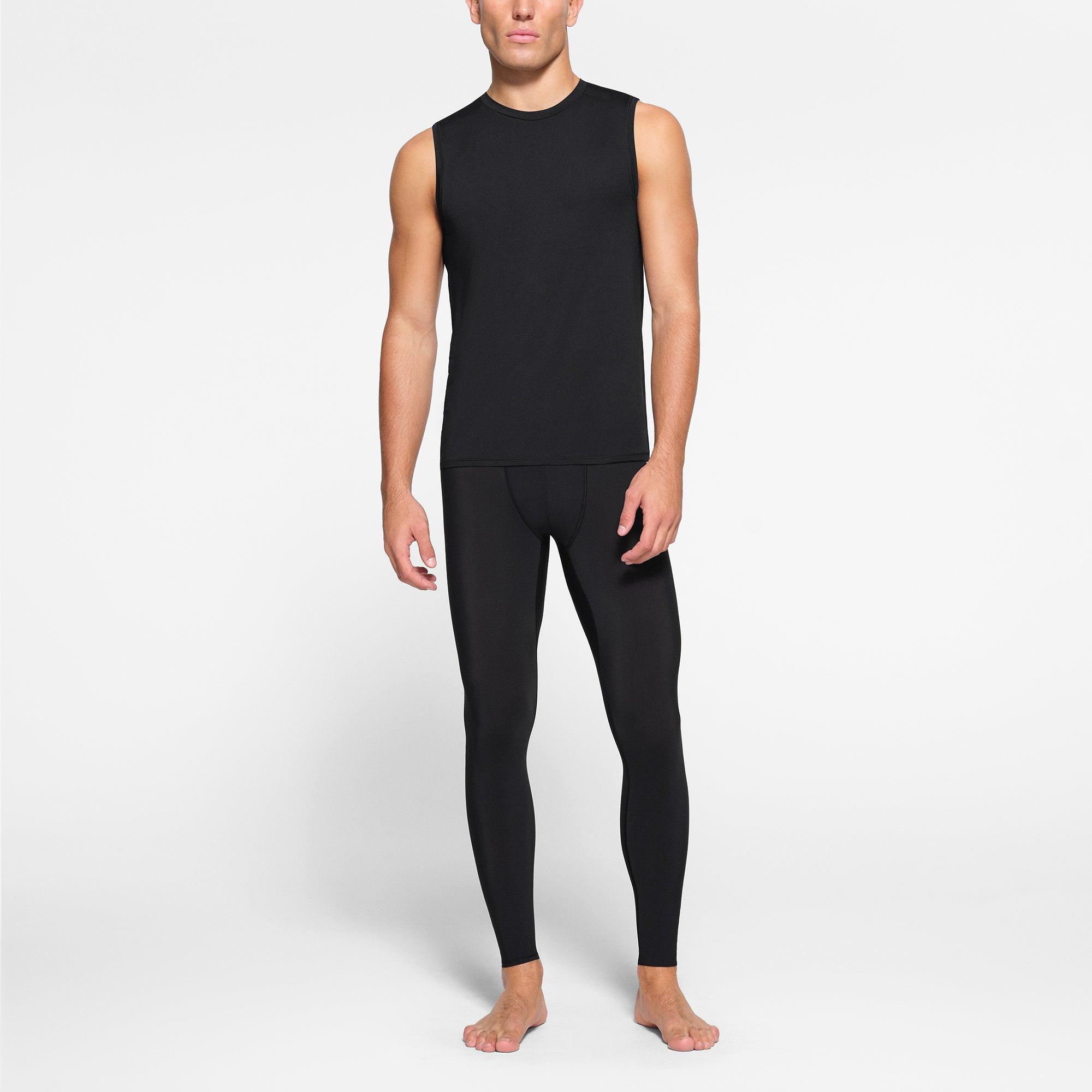 SKIMS FLEX MENS LEGGING | OBSIDIAN Product Image