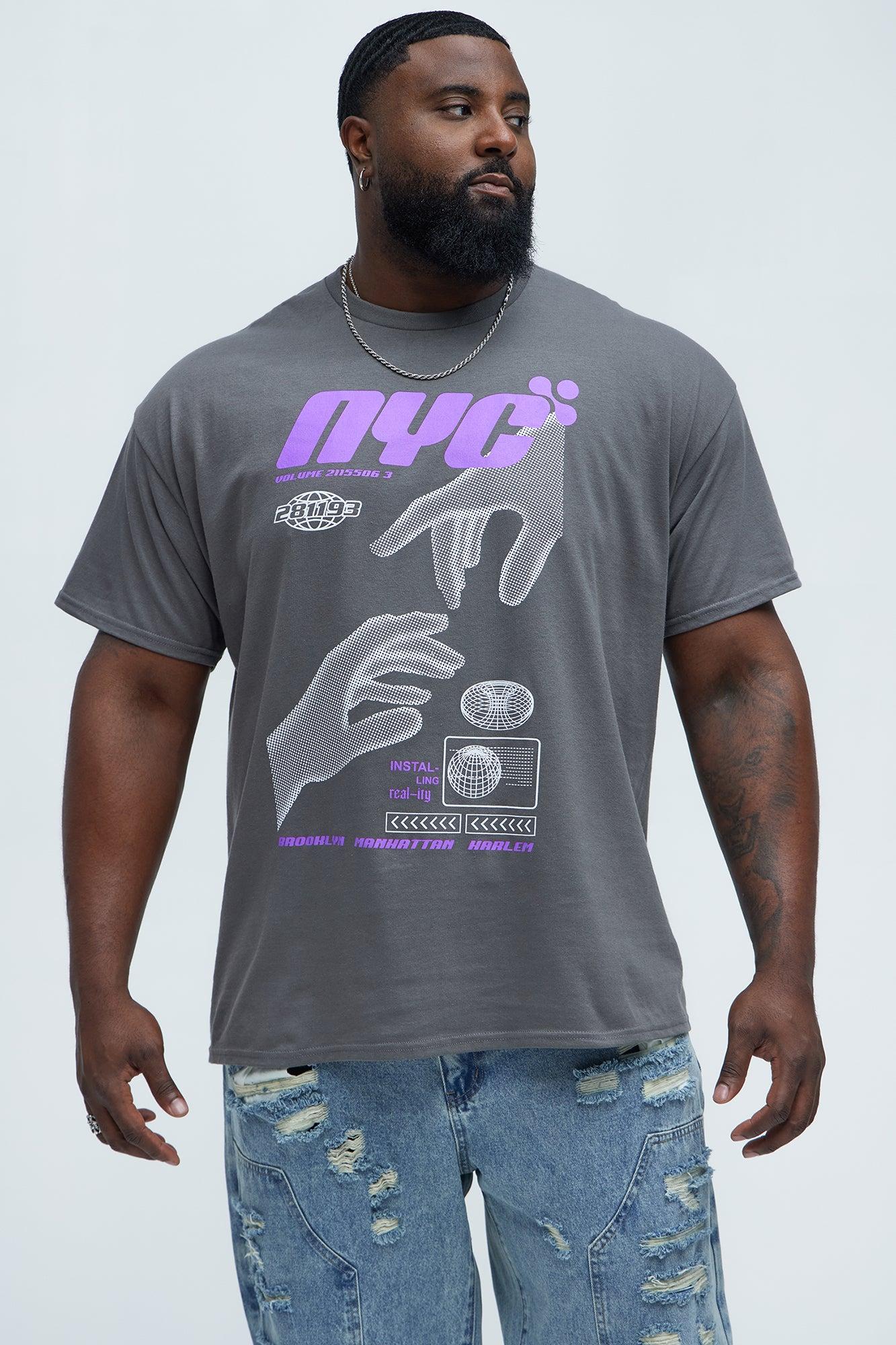 The Future NYC Short Sleeve Tee - Charcoal Product Image