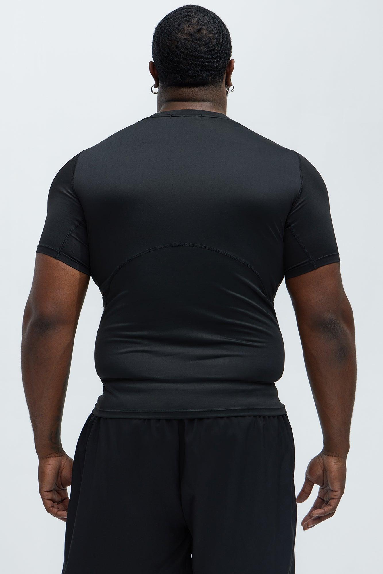Vital Compression Tee - Black Product Image