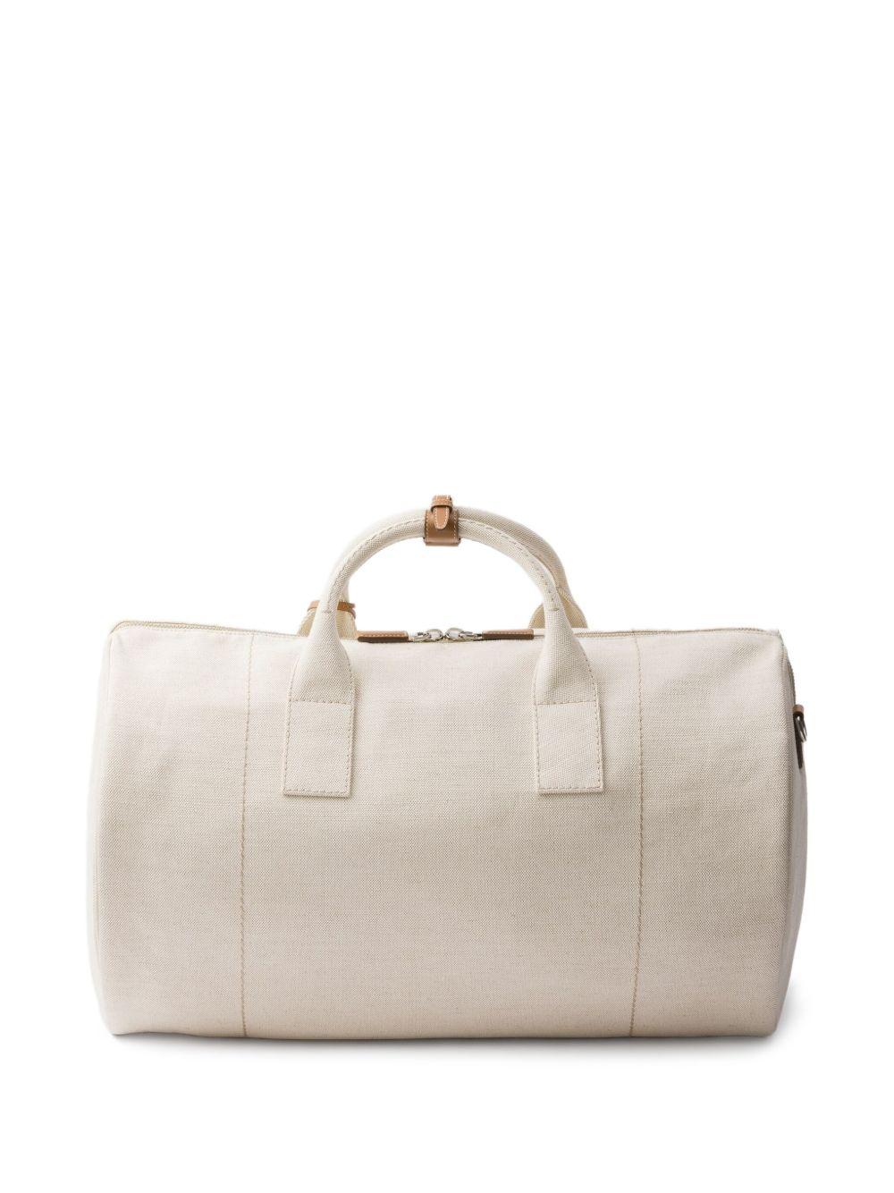 logo-embossed duffle bag Product Image