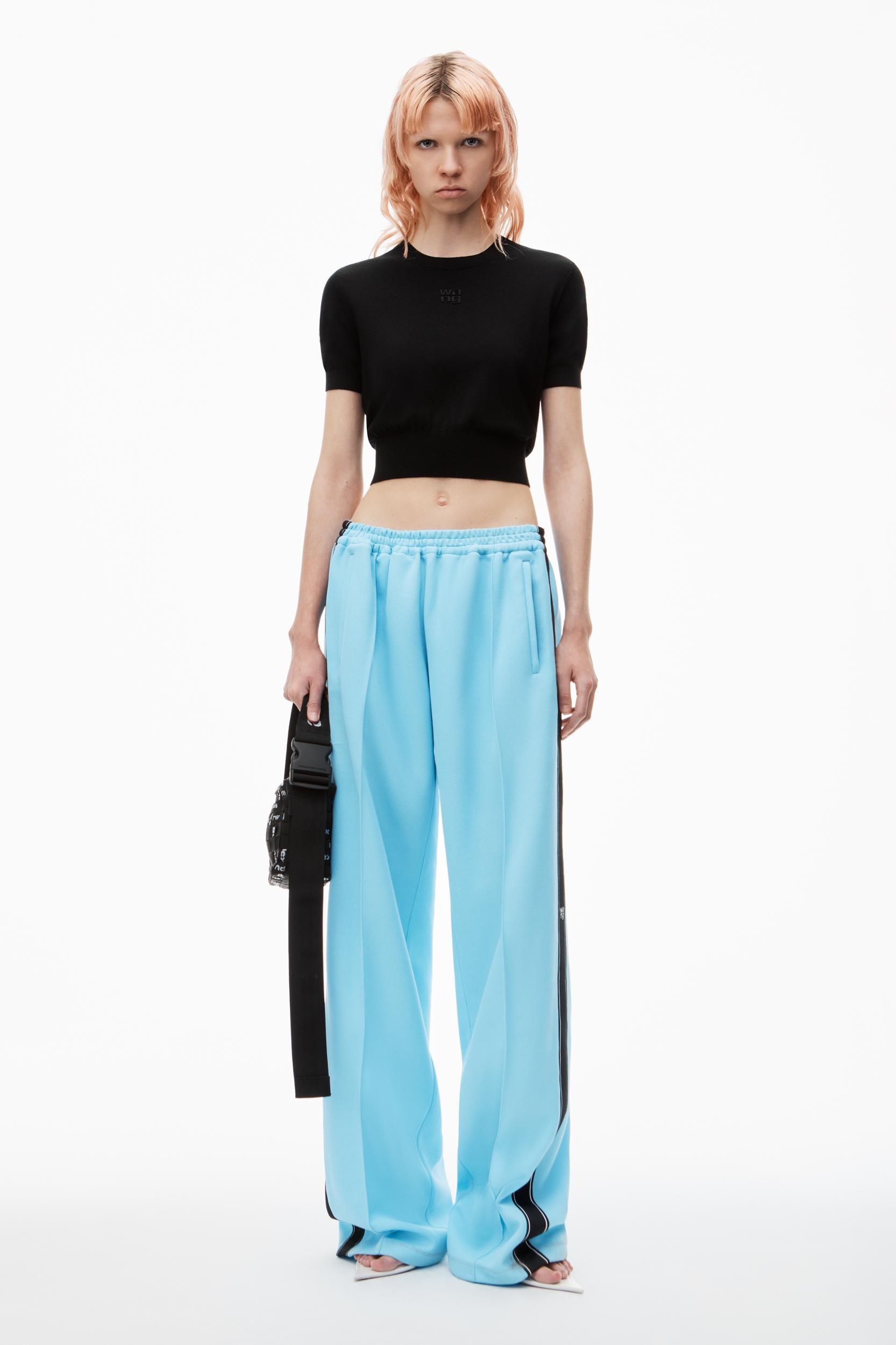 Logo-embossed Tee In Superfine Merino Wool Product Image