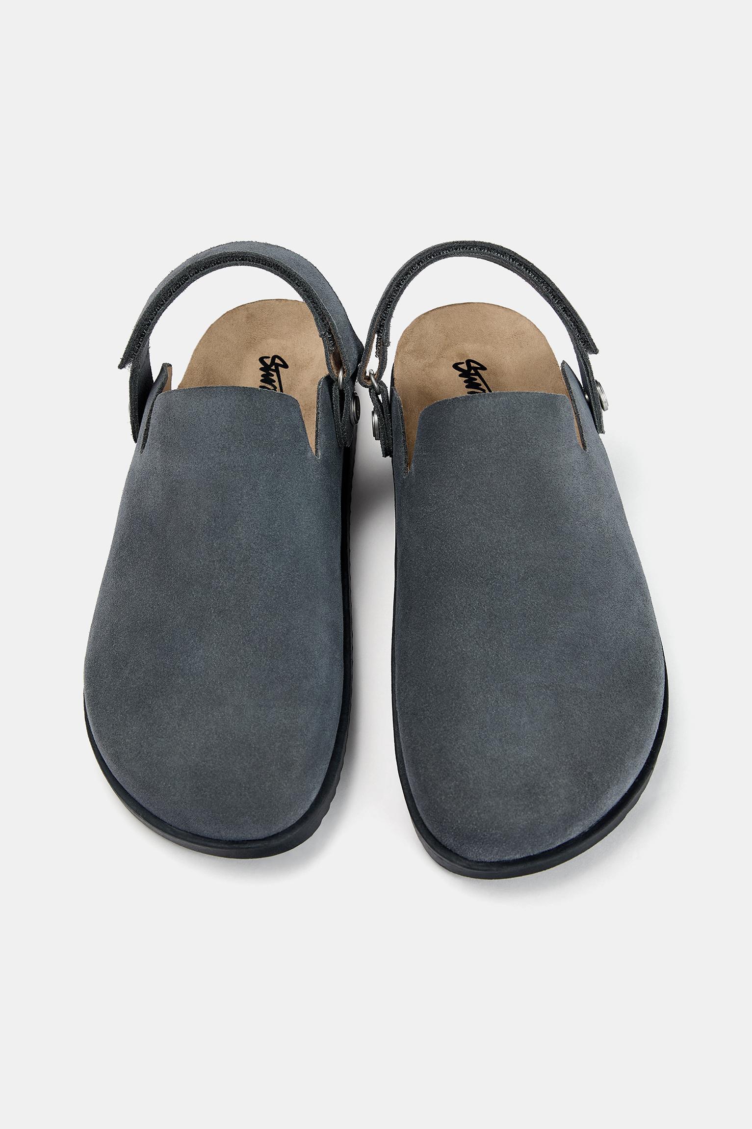 Multi-position strap leather clogs Product Image