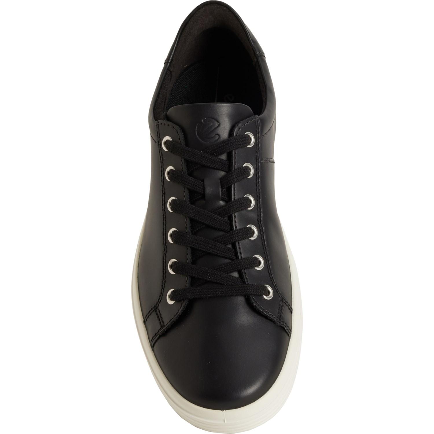 ECCO Soft Classic Lace-Up Sneakers - Leather (For Men) Product Image