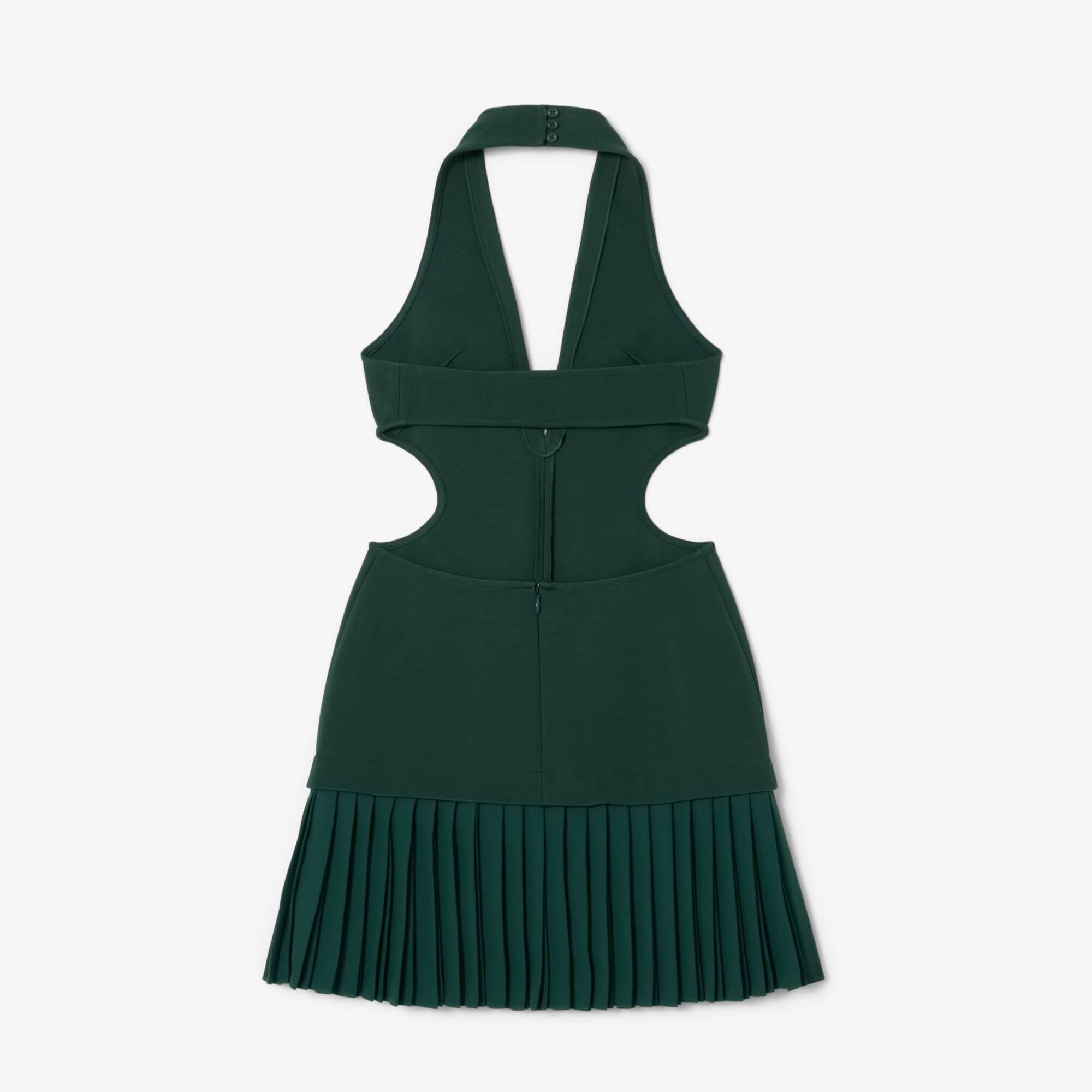 Runway Pleated Jersey Dress Product Image