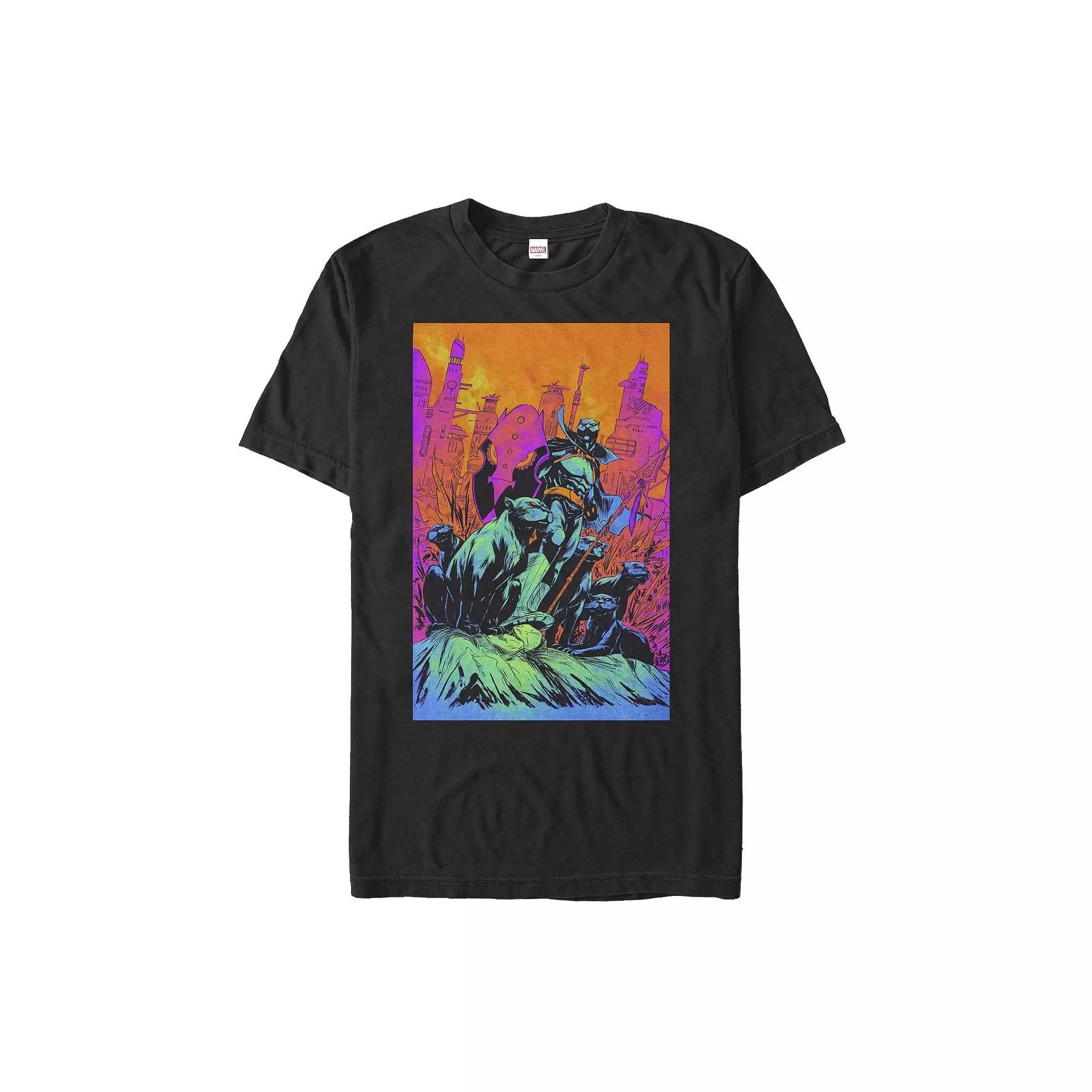 Men's Black Panther Shield Tee,  Product Image