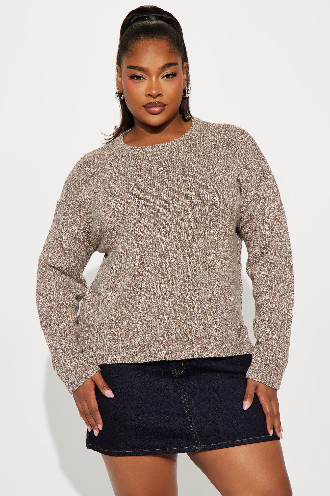 His Favorite Sweater - Taupe Female Product Image