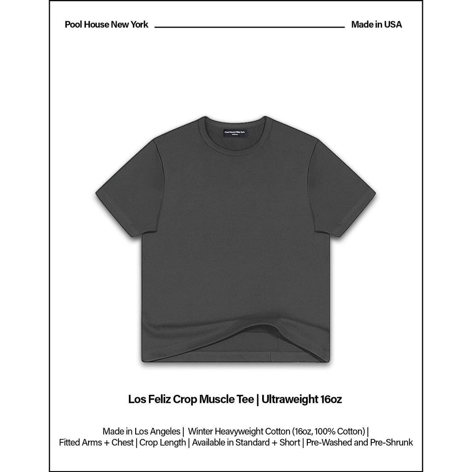 Los Feliz Crop Muscle Tee II | Ultraweight | 16oz Product Image