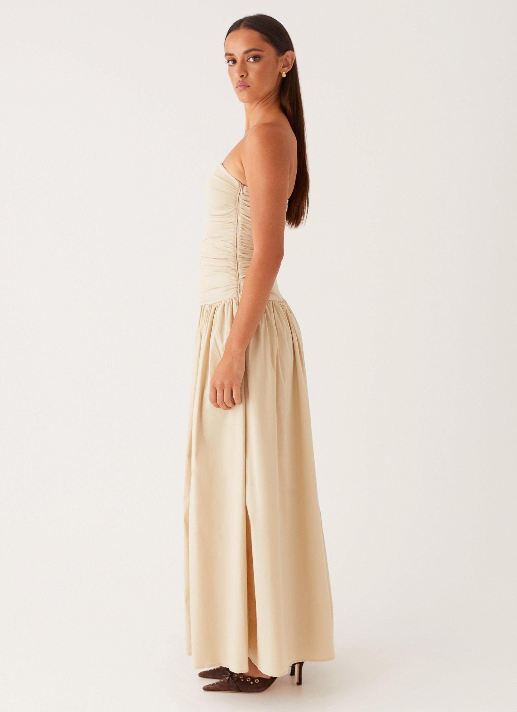 Carmel Maxi Dress - Ivory Product Image