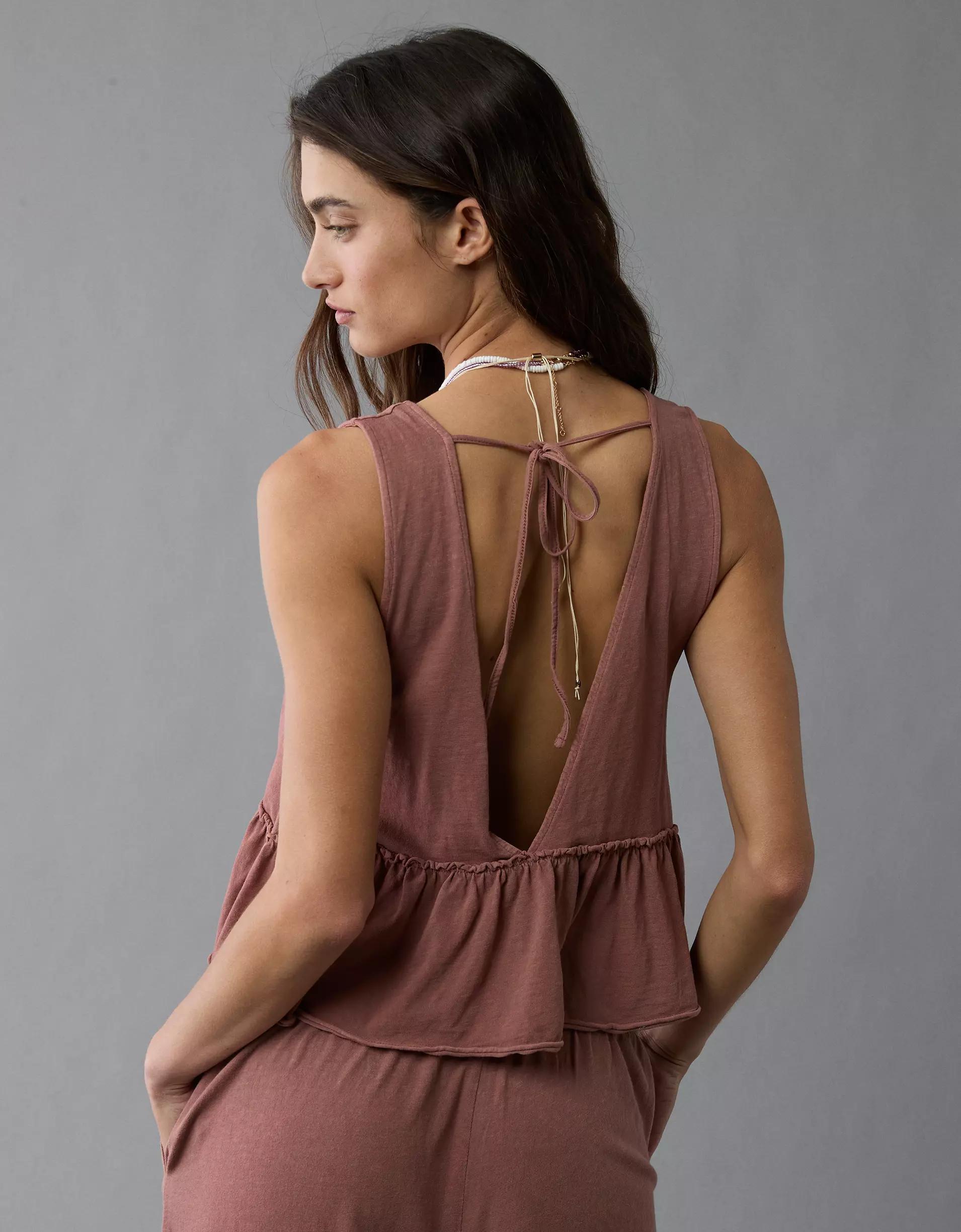 AE Sunchaser Knit High-Waisted Pant Product Image