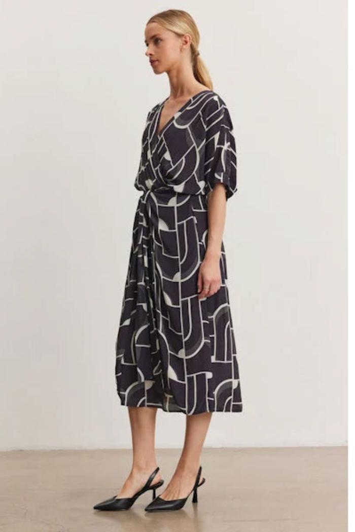 Velvet by Graham & Spencer Elise Midi Dress Product Image