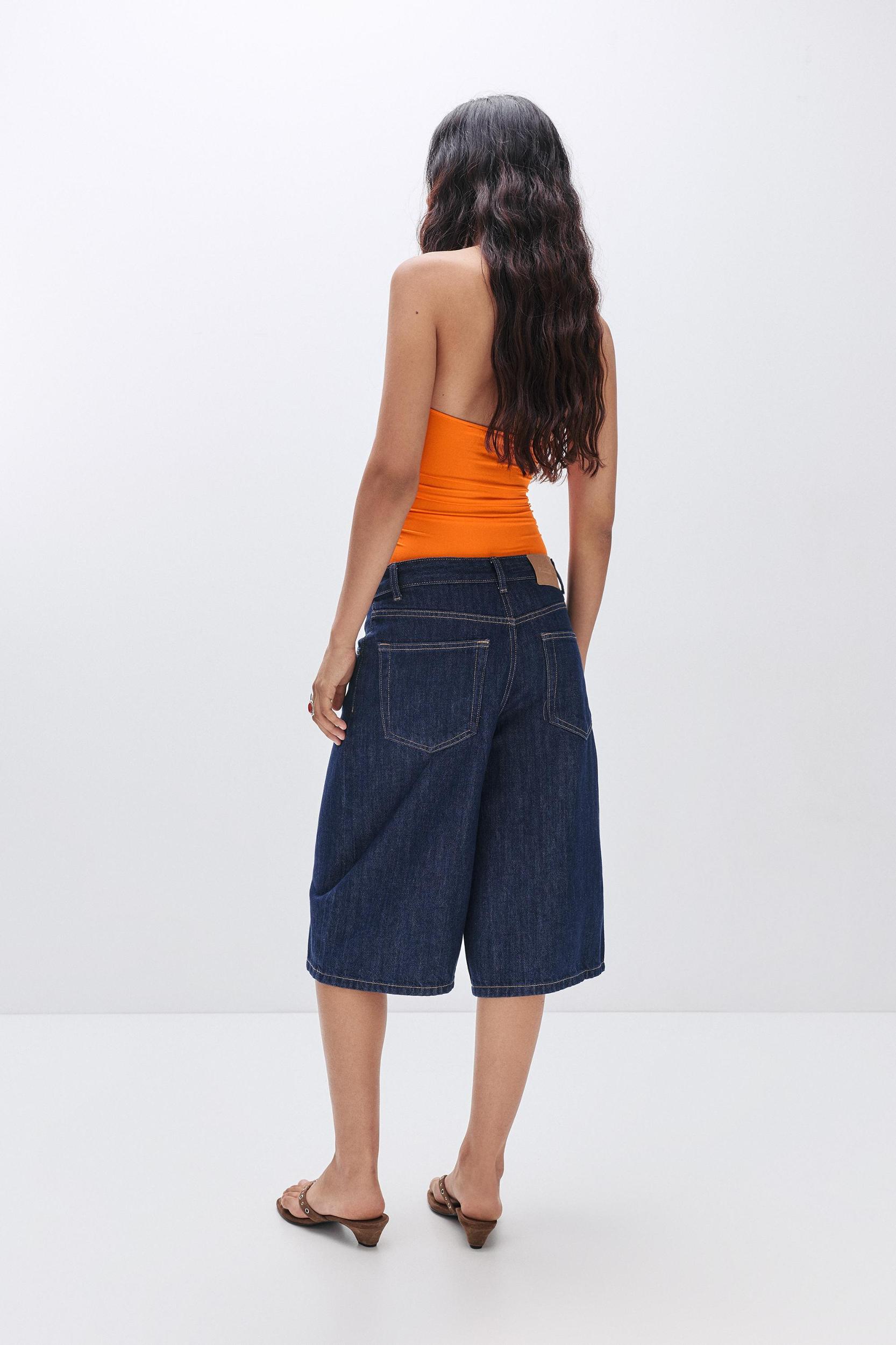 Asymmetric polyamide bodysuit Product Image