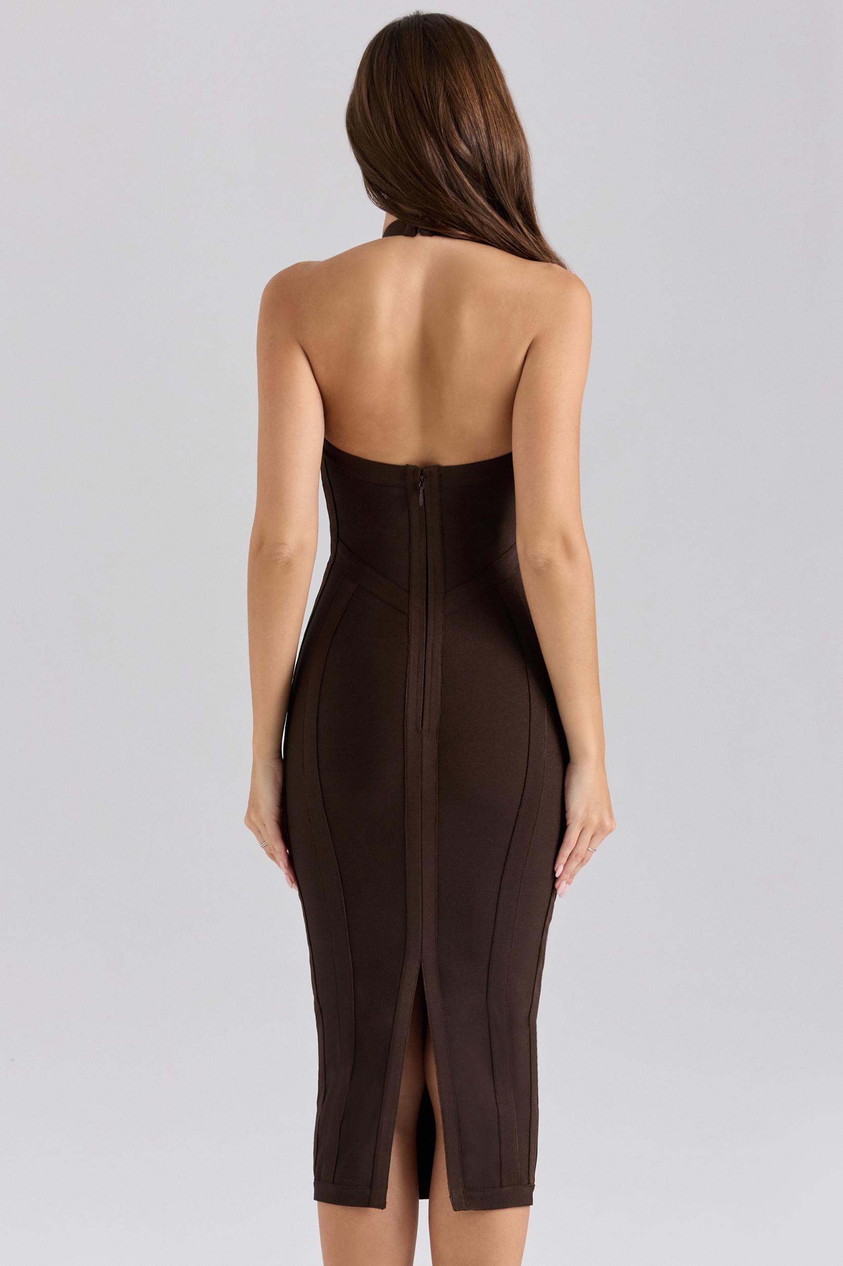 The Birthday  chocolat midi bandage dress Product Image