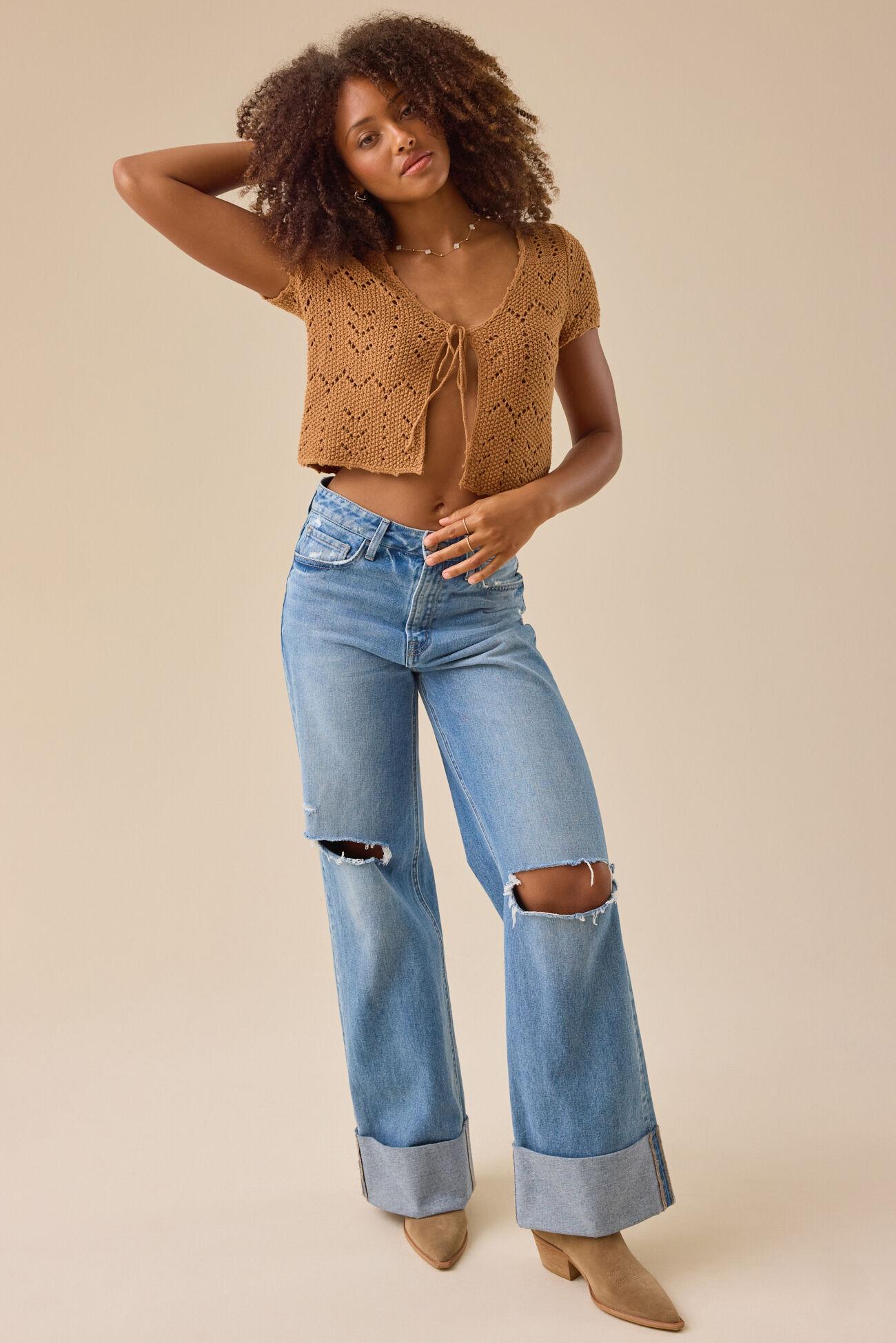 Lucia Tie Front Top Product Image