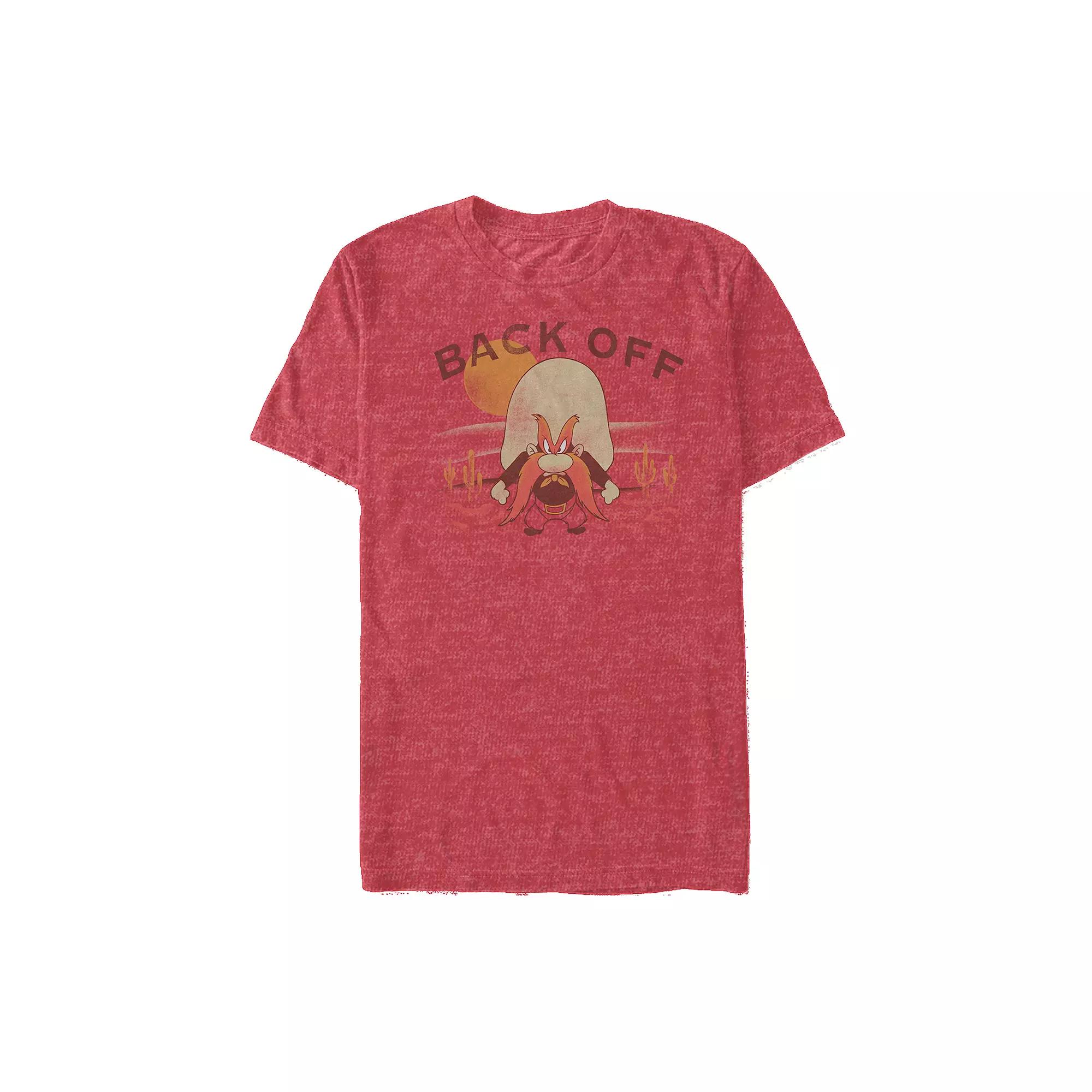 Big & Tall Looney Tunes Yosemite Sam Back Off Graphic Tee, Men's,  Product Image