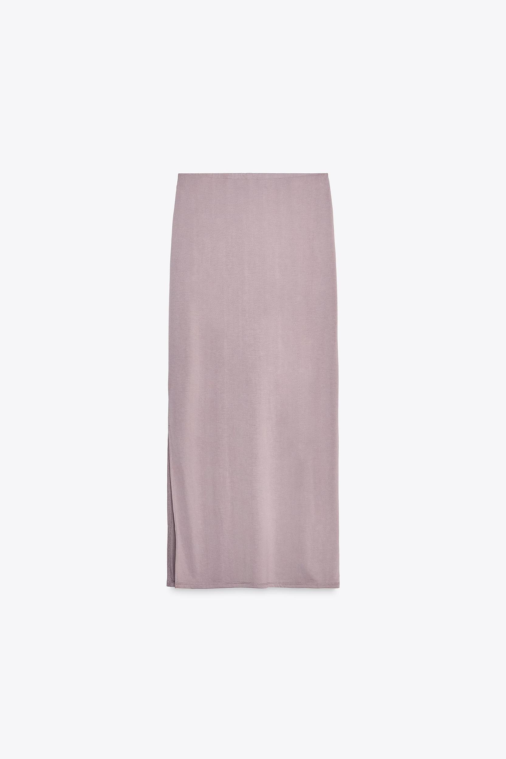 FLOWY MIDI SKIRT Product Image