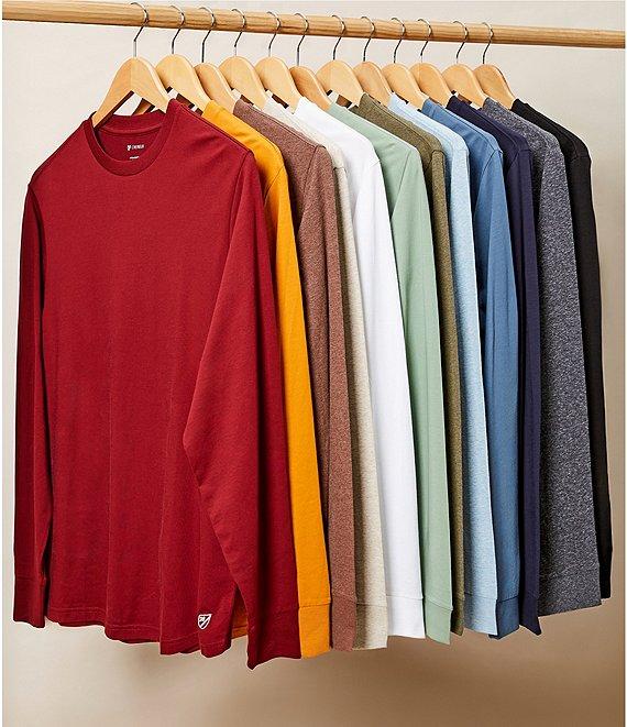Cremieux Blue Label Classic Fit Crew Neck Long Sleeve T-Shirt Product Image