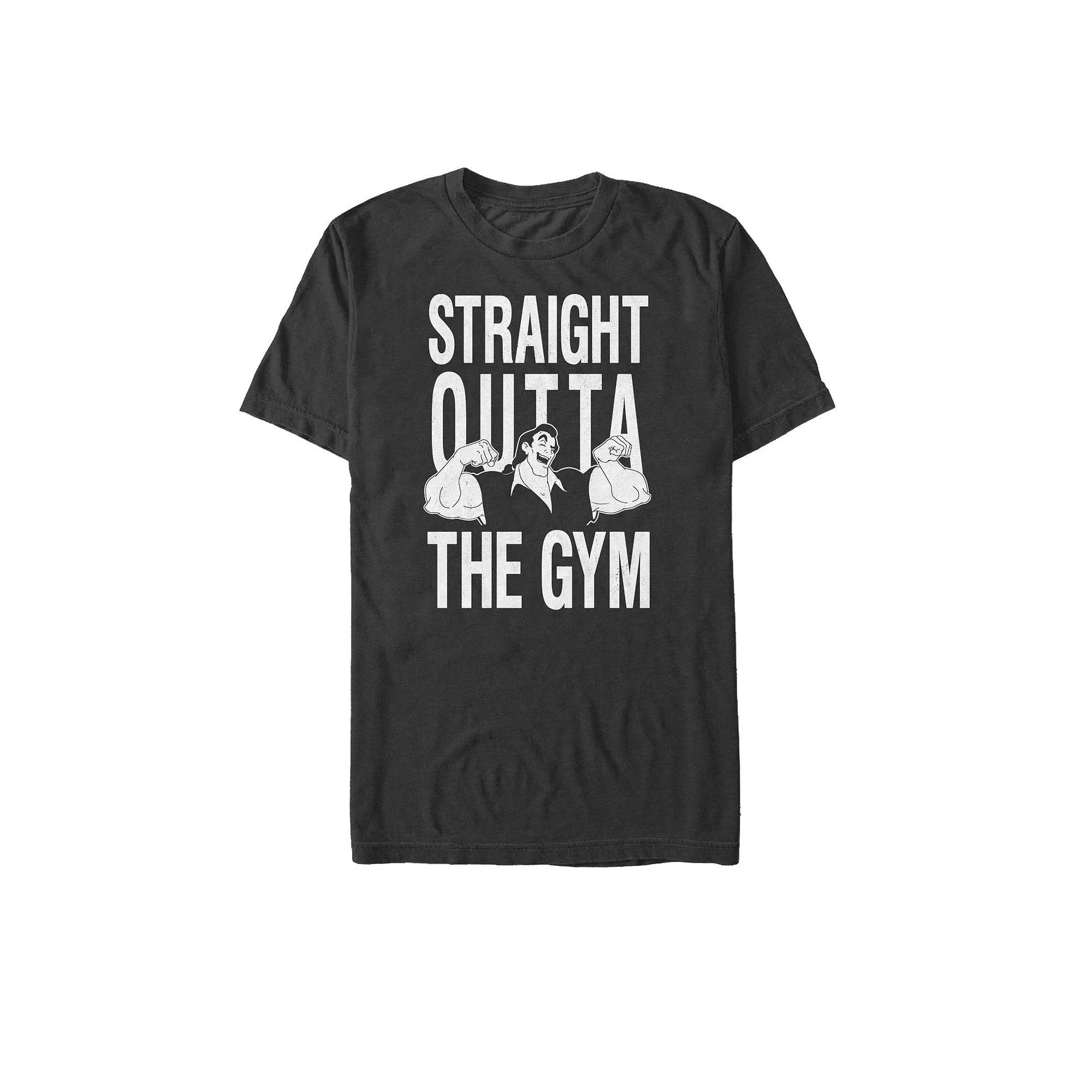 Men's Disney's Beauty and the Beast Buff Gaston Tee,  Product Image