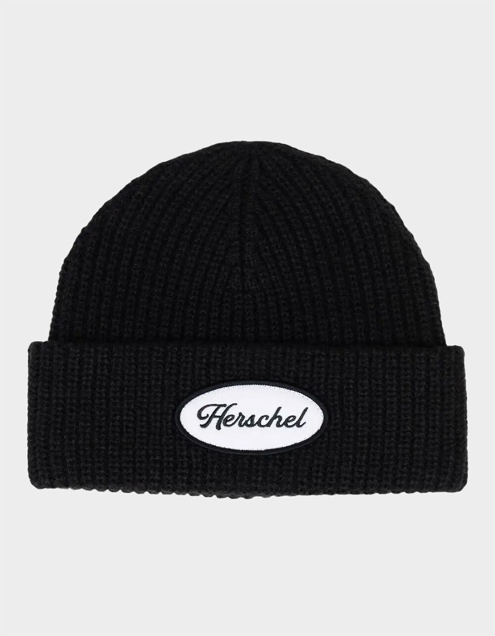 HERSCHEL SUPPLY CO. Watch Cap Station Beanie - BLACK Product Image