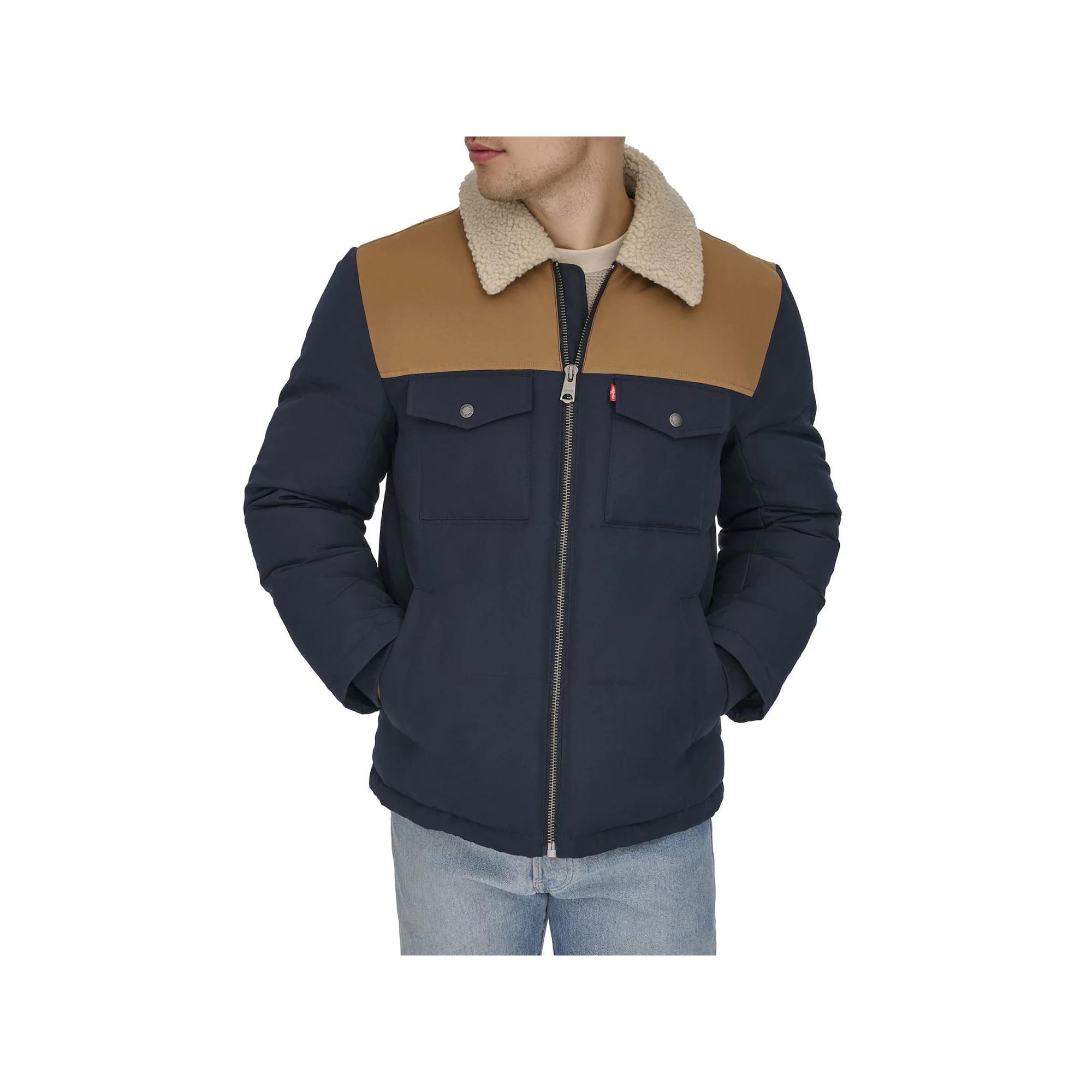 Mens Levis Aviator Puffer Jacket Product Image