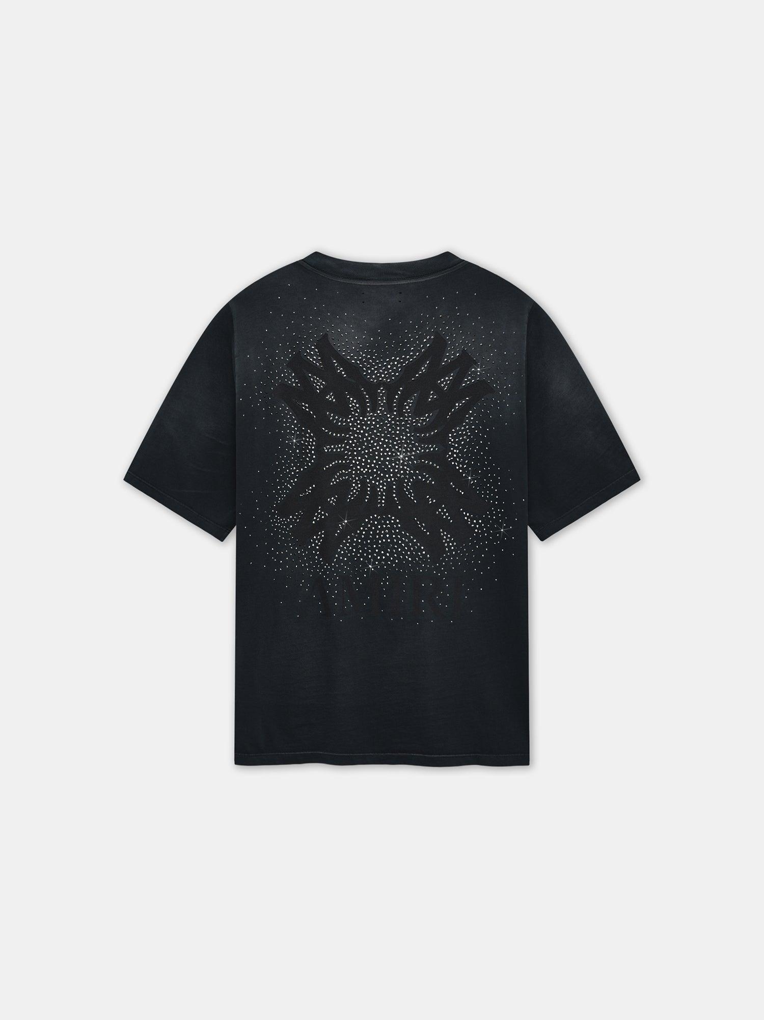 MA QUAD CRYSTAL TEE - Black Product Image