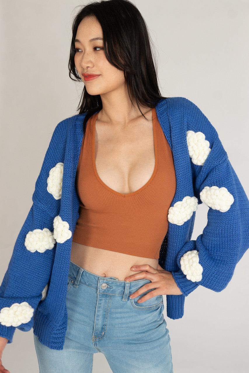 3D Applique Cardigan Product Image