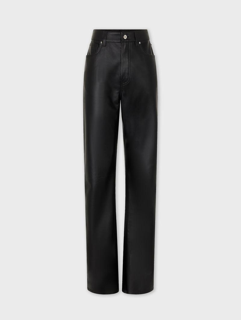 TROUSERS IN LEATHER Product Image