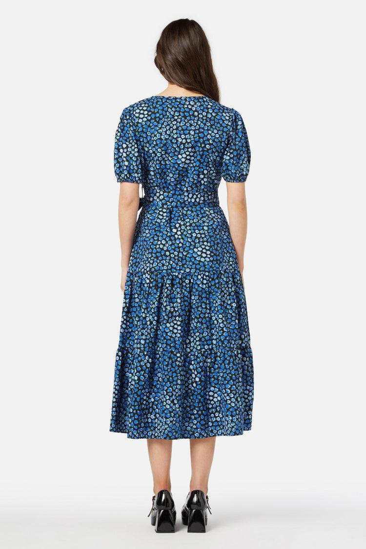 Bessie Midi Wrap Dress Product Image