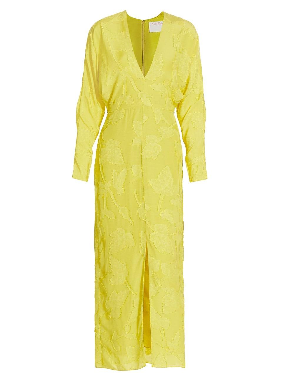 Womens Fil Coup V-Neck Cocktail Dress Product Image