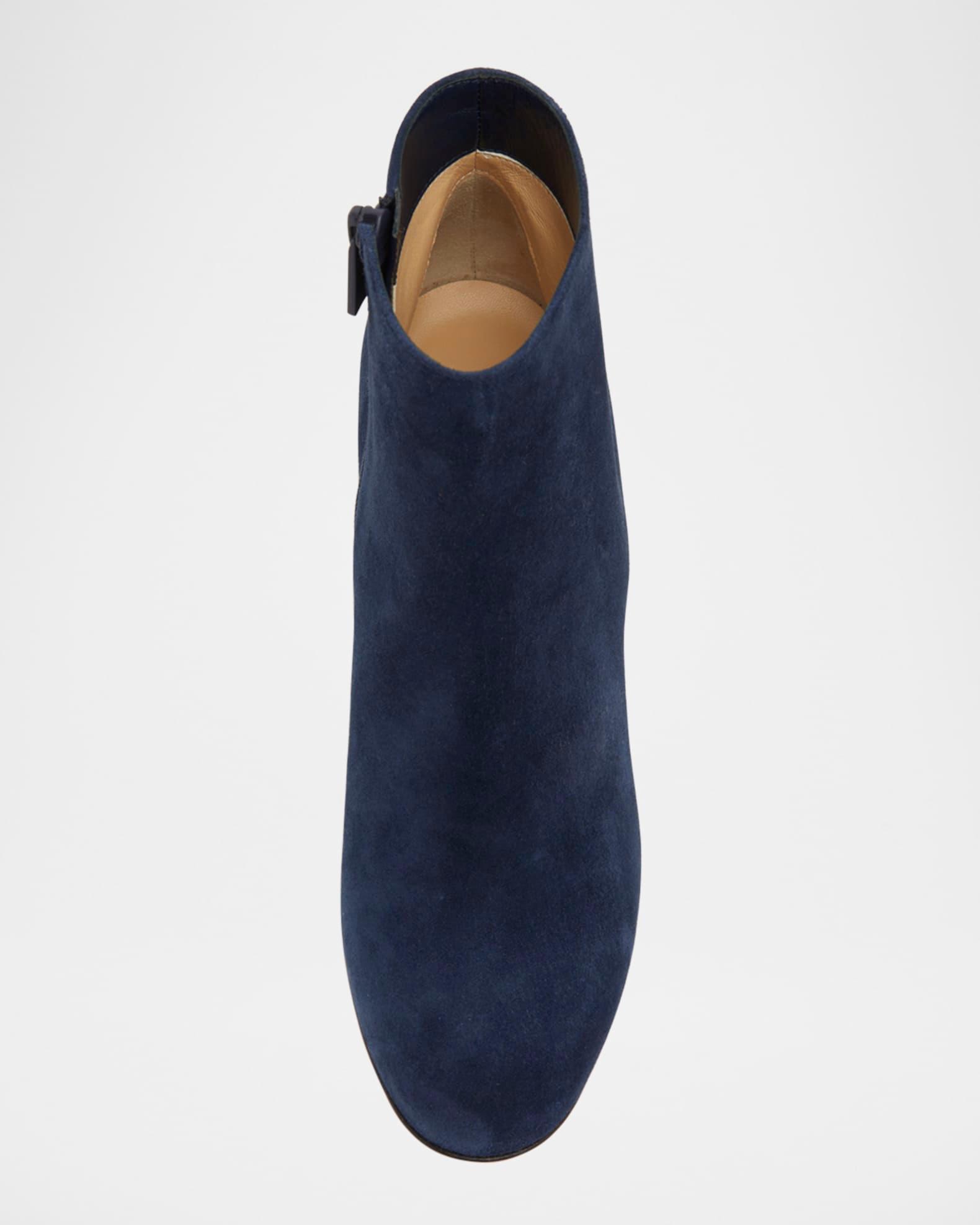 Turela Suede Red Sole Ankle Booties Product Image