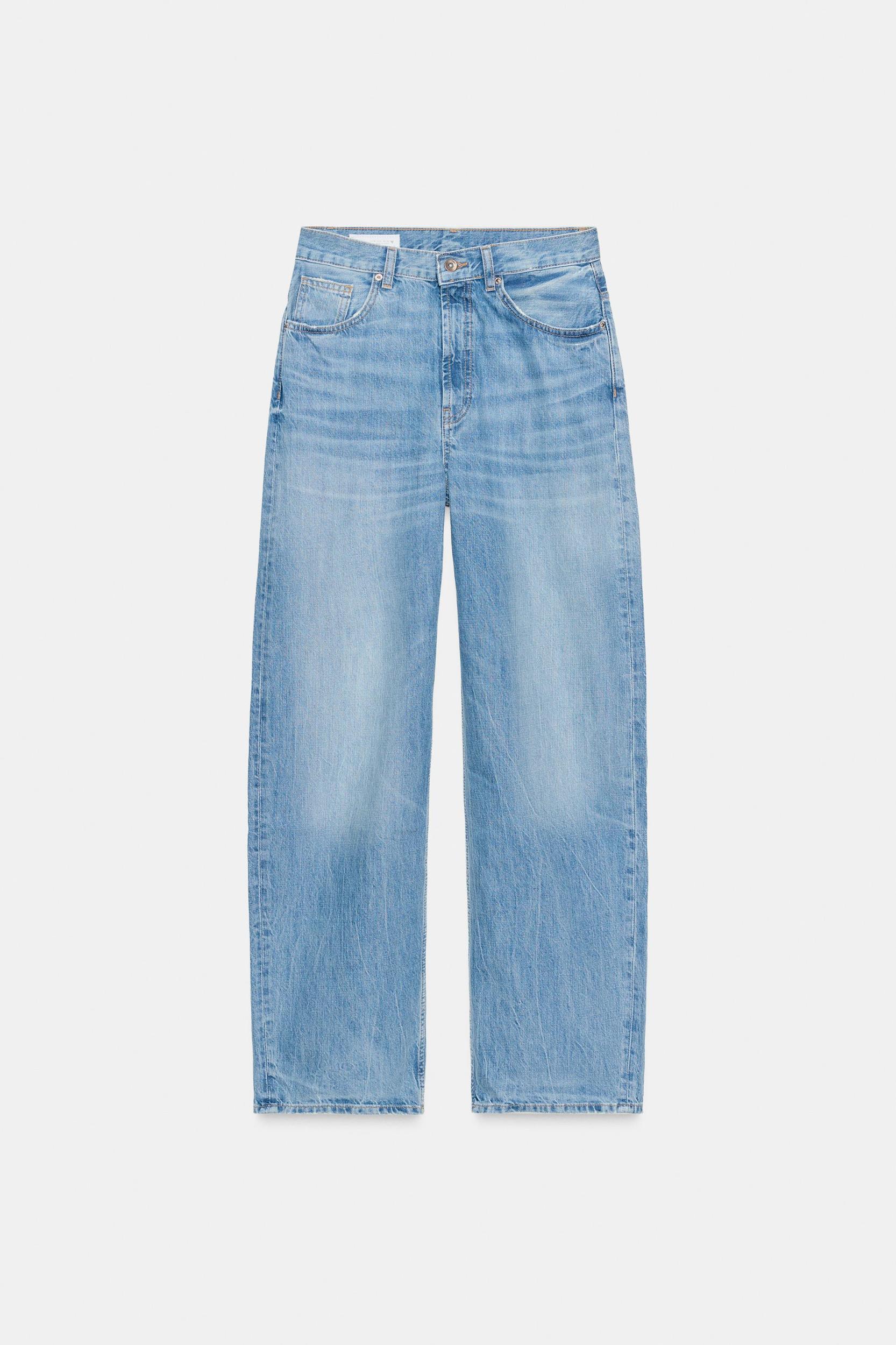 TRF HI-RISE STRAIGHT LEG JEANS Product Image