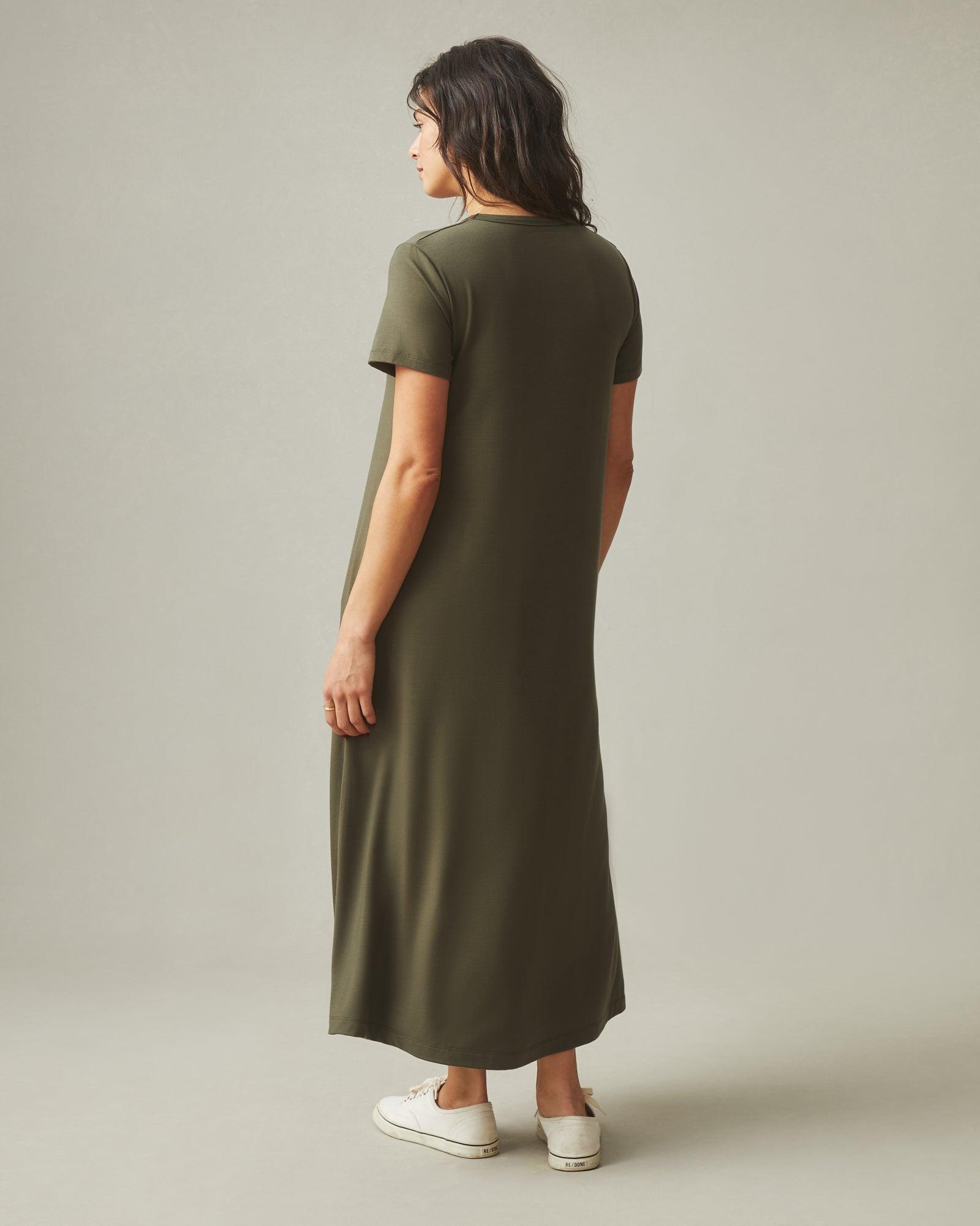 Women's Flex Maxi Dress - Olive Product Image