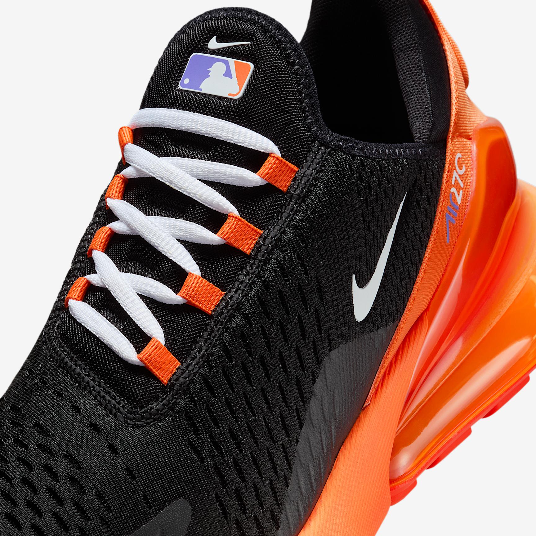 San Francisco Giants Nike Mens Air Max 270 Shoes | HQ8000-001 Product Image
