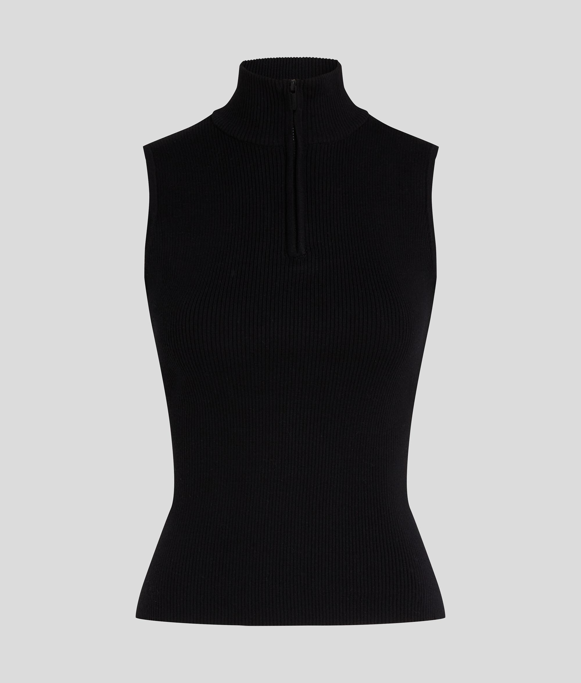 SLEEVELESS KNITTED TOP Product Image