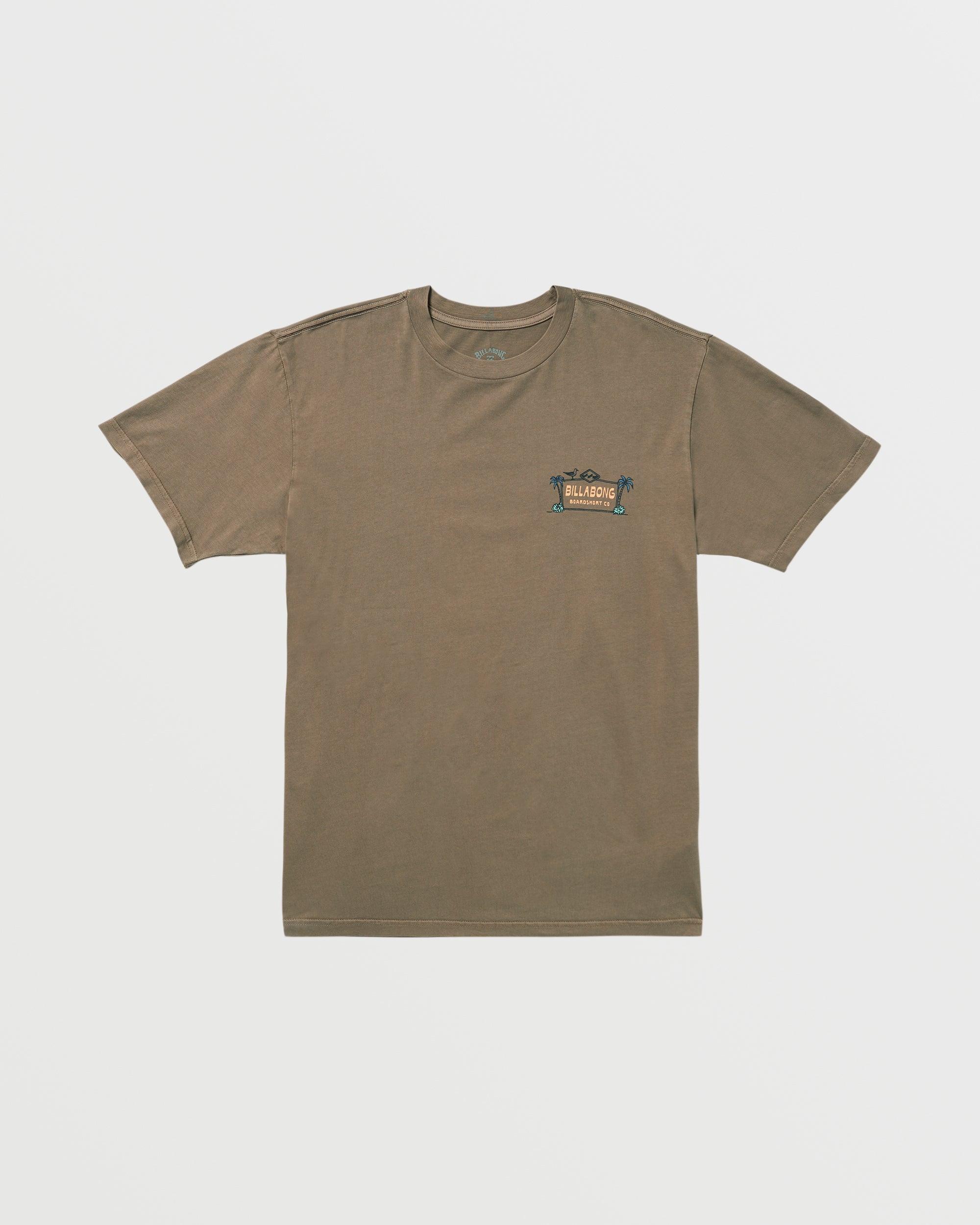 No Vacancy Premium Wave Wash Tee - Brown Male Product Image