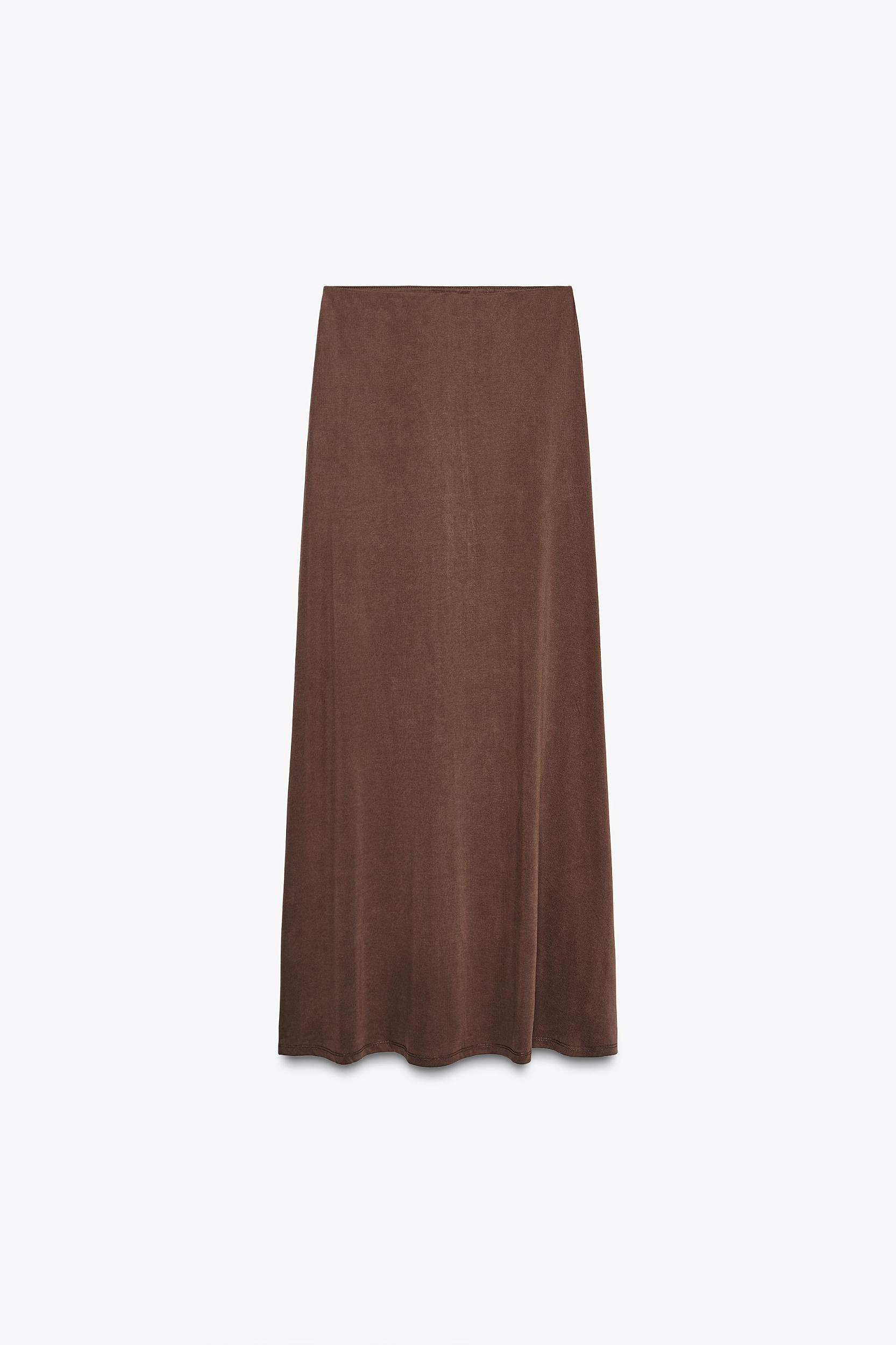 FLOWY MIDI SKIRT Product Image