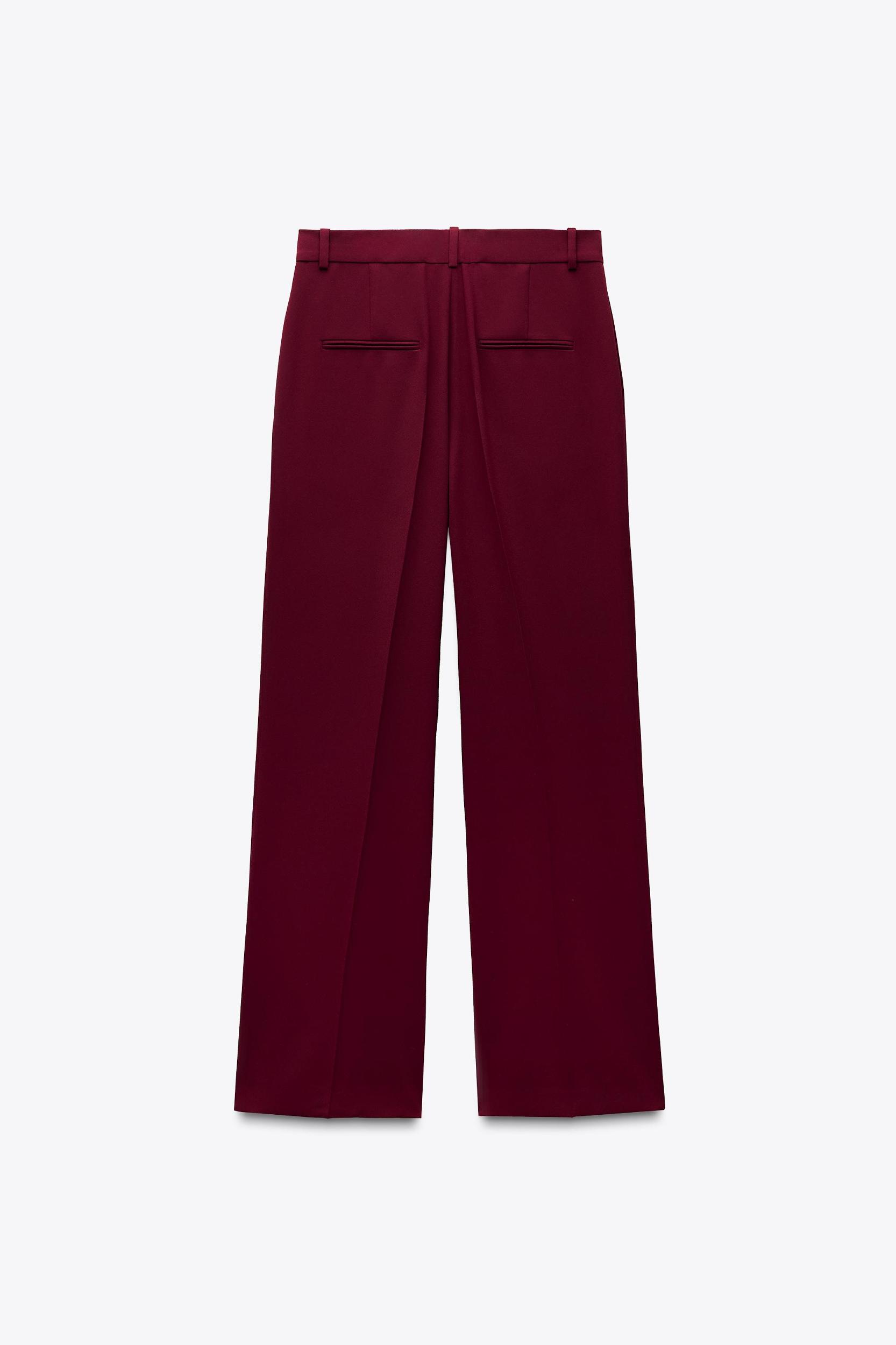 PANTS WITH A HIGH WAIST ZW COLLECTION Product Image
