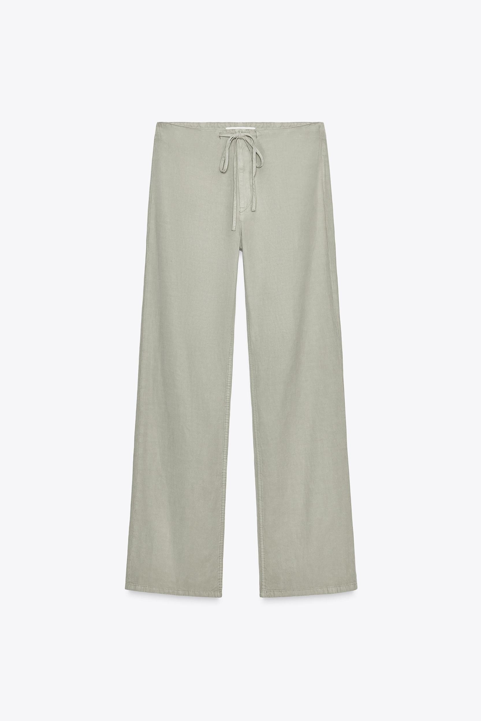 STRAIGHT PAJAMA PANTS Product Image