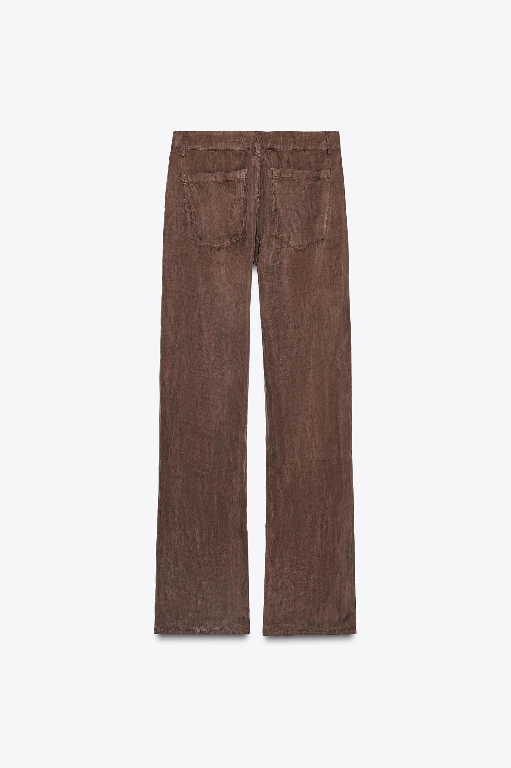 FLOWY STRAIGHT LEG PANTS Product Image