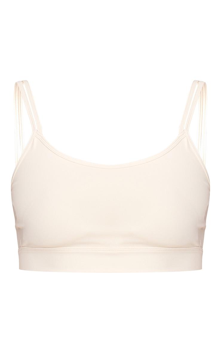 Bone Sculpt Padded Double Strap Sports Bra Product Image