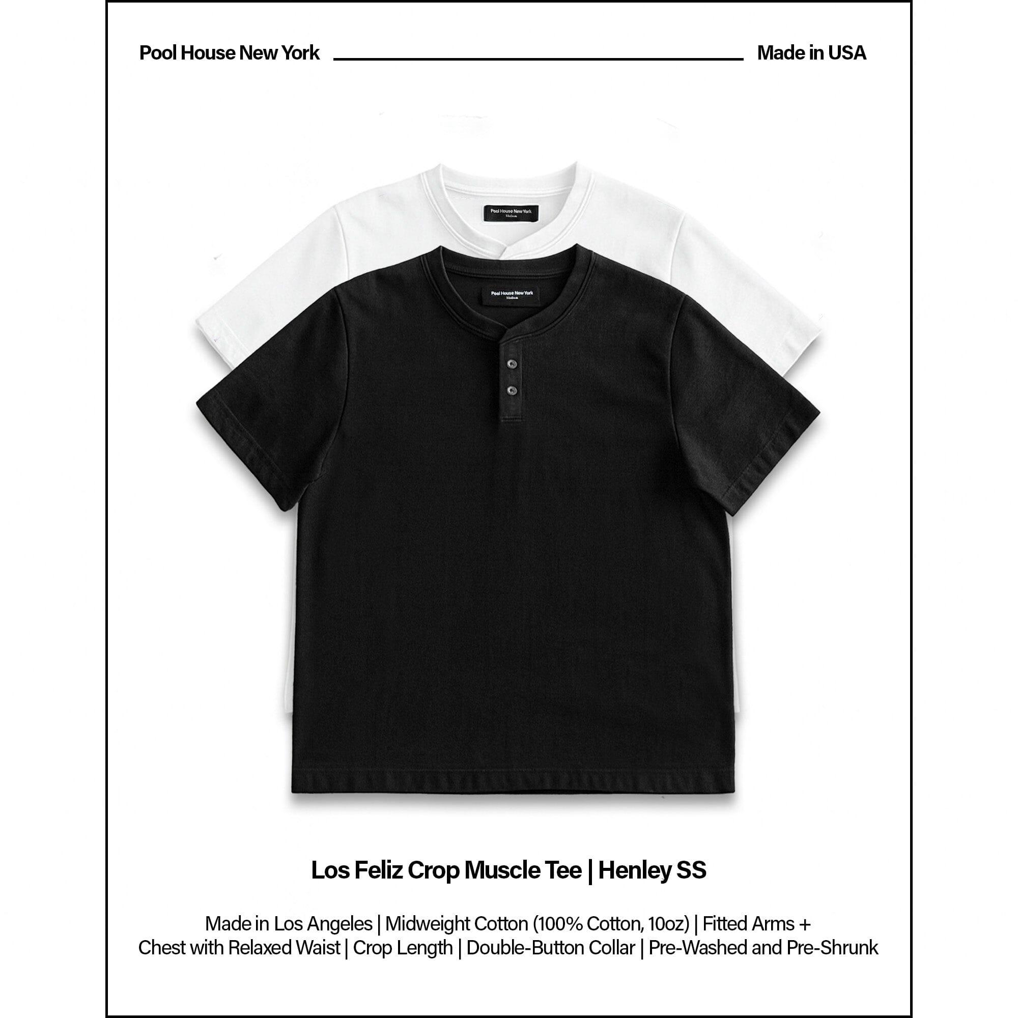 Los Feliz Crop Muscle Tee II | Ultraweight | 16oz Male Product Image