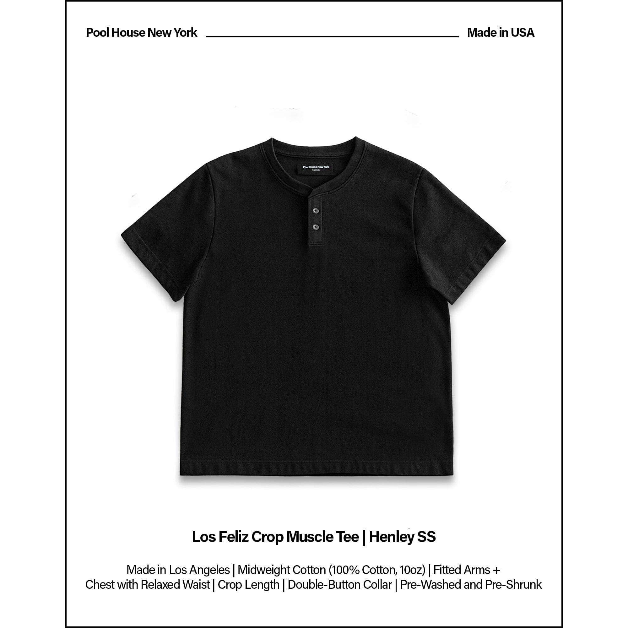 Los Feliz Crop Muscle Tee II | Heavyweight '25 Male Product Image