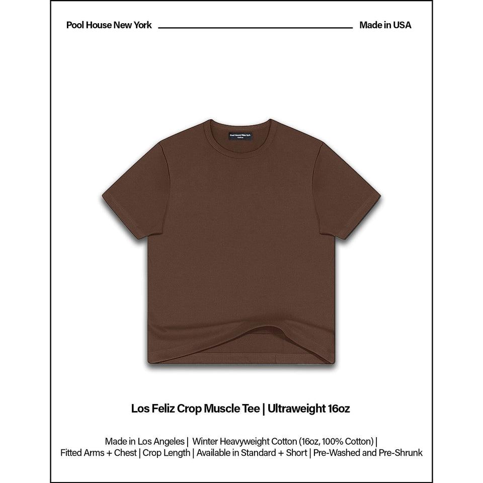 Los Feliz Crop Muscle Tee II | Ultraweight | 16oz Product Image